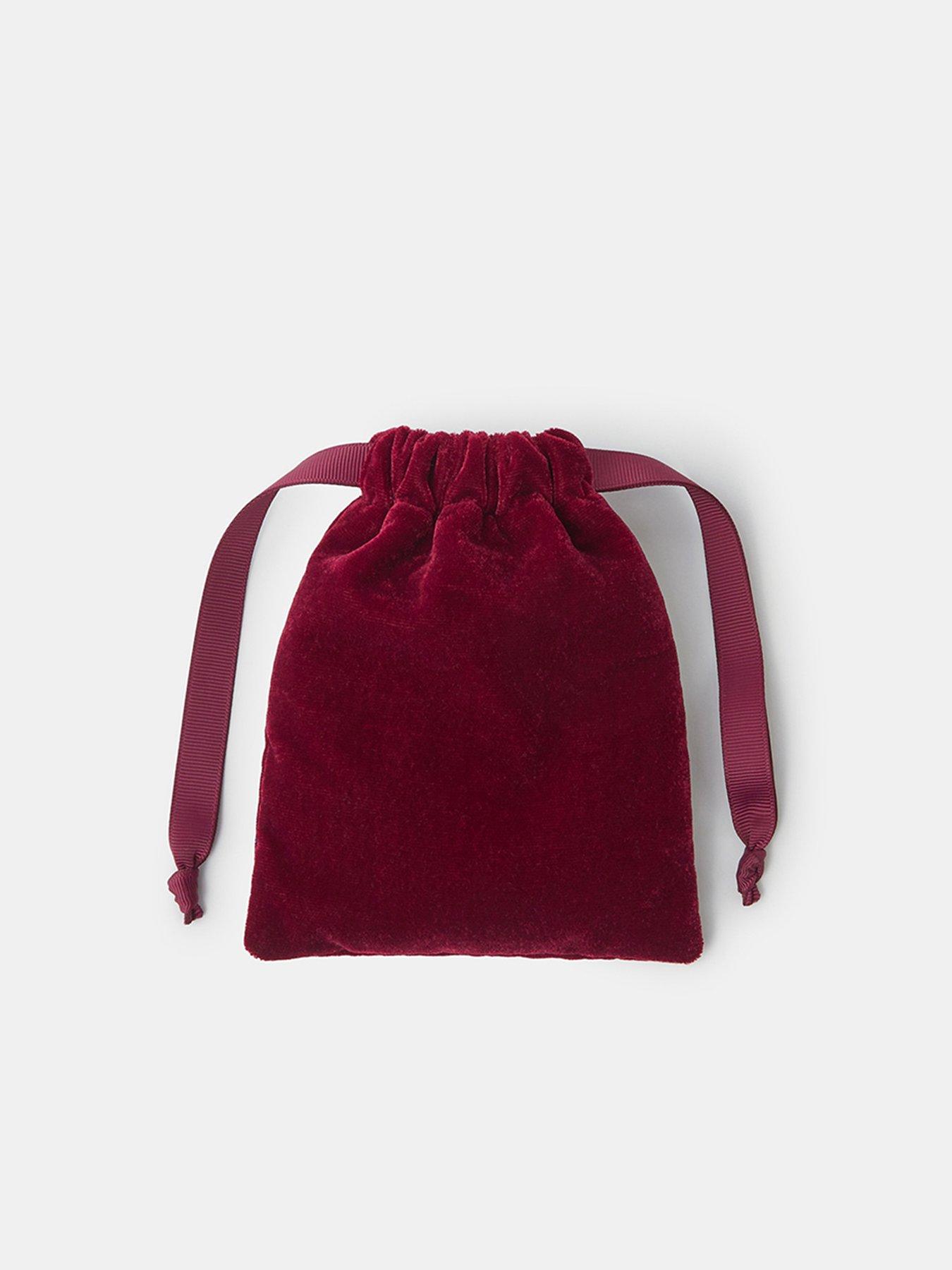 Image 2 of 3 of Accessorize Sausage Dog Drawstring Bag