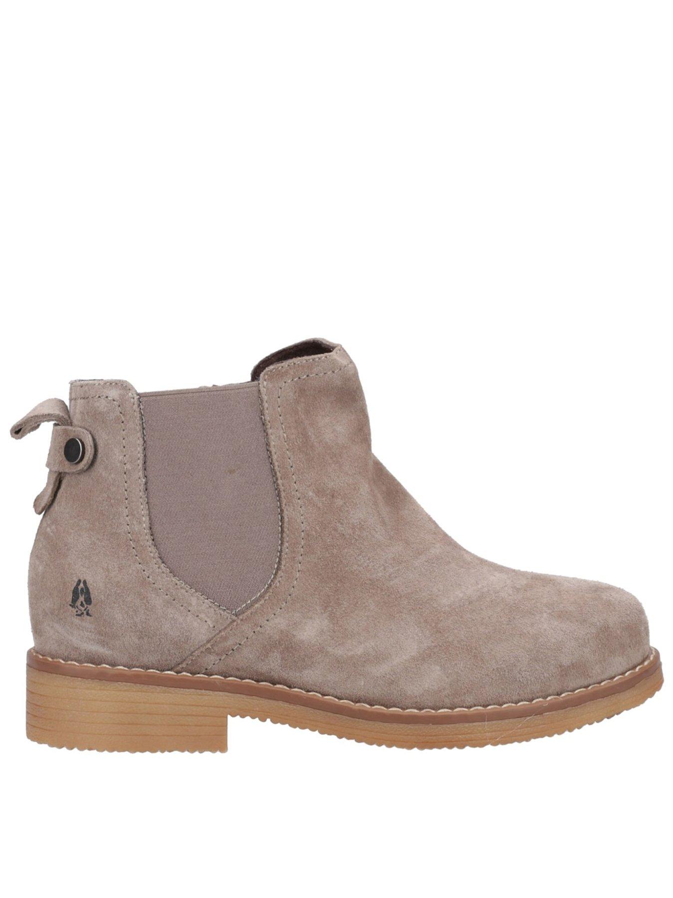 Hush Puppies Maddy Wide Fit Boots - Grey