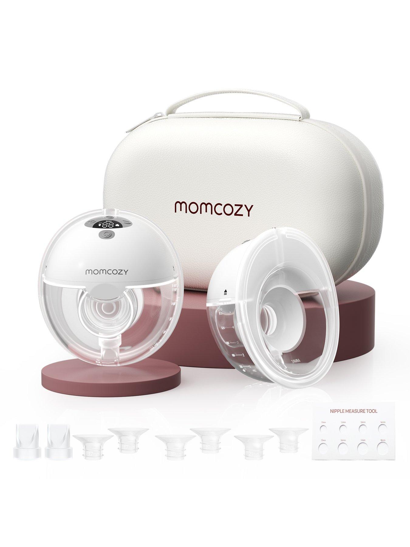 Momcozy Momcozy M5 Smart Wearable Electric Breast Pump Double-Gray