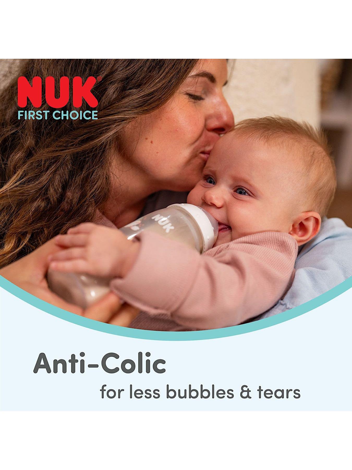 Nuk First Choice 4 Pack Bottle Set- Girls