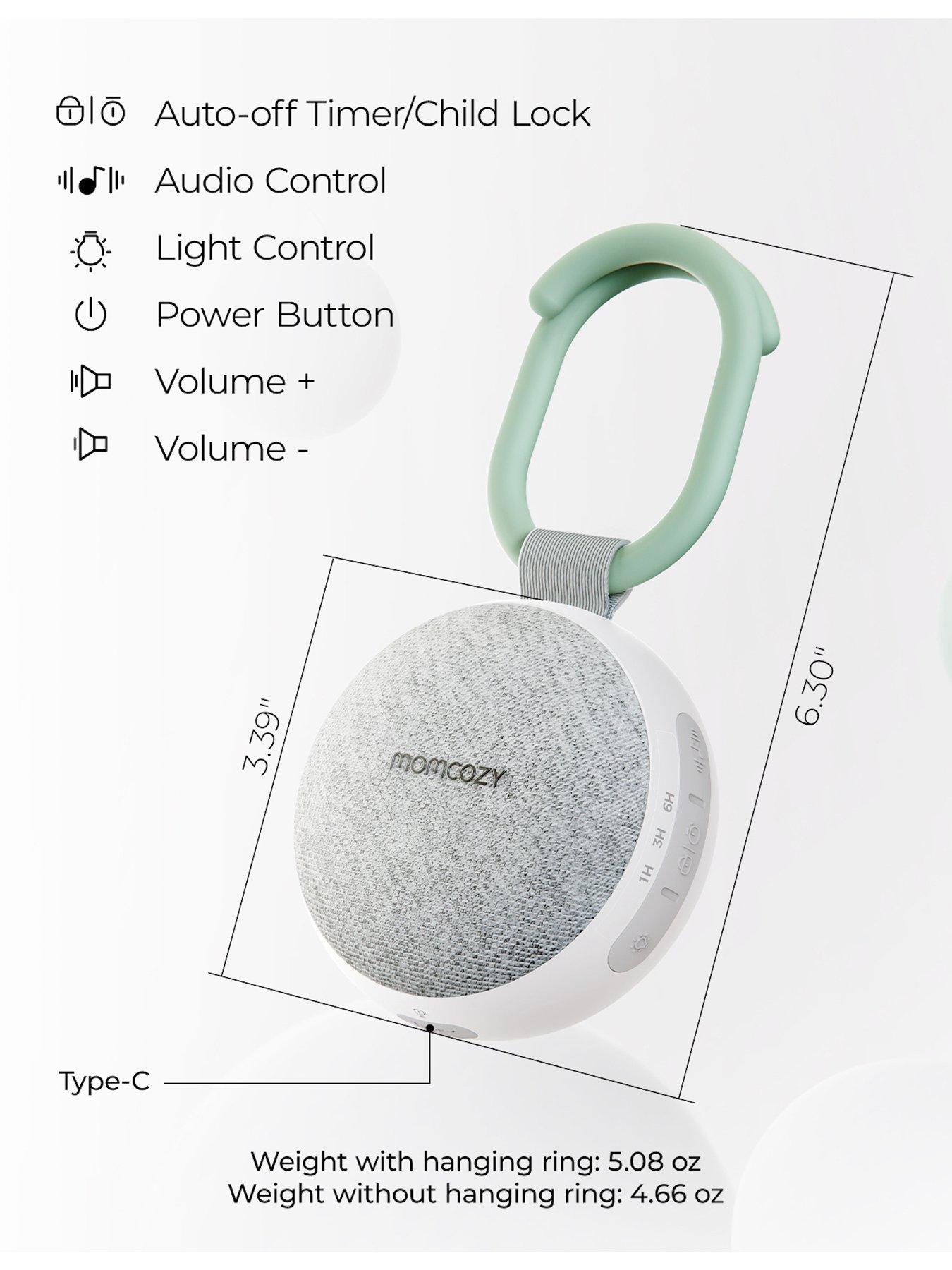 Image 4 of 7 of Momcozy Momcozy Portable Sound Machine with Night Light