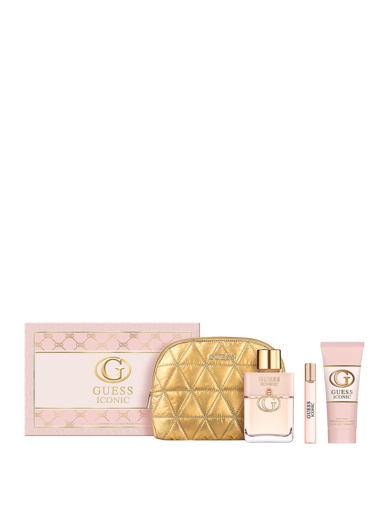 Guess Guess Iconic Women 100ml EdP, 15ml Travel Spray, 100ml Body Lotion & Pouch