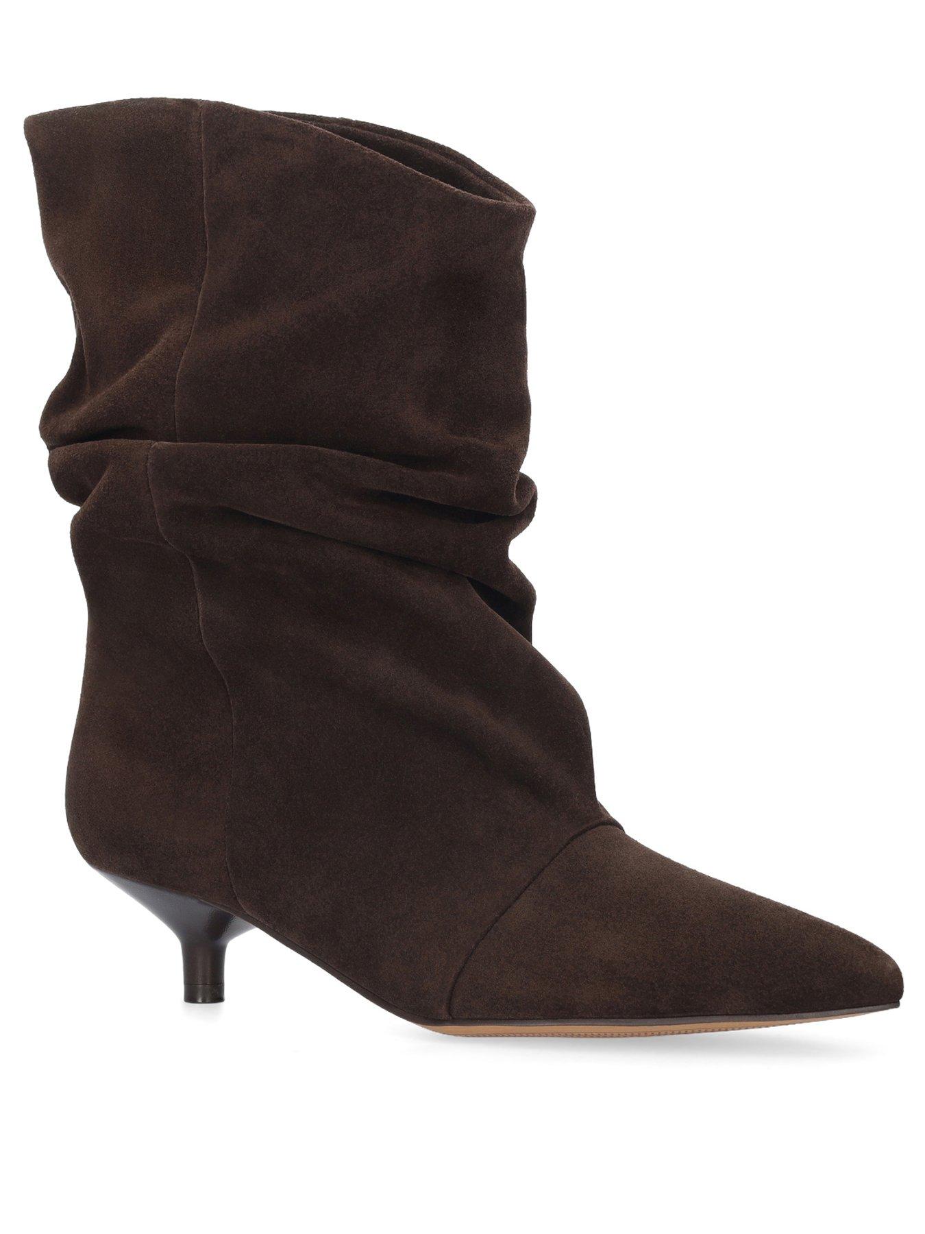 Image 2 of 4 of Bibi Lou Drape Booties - Brown