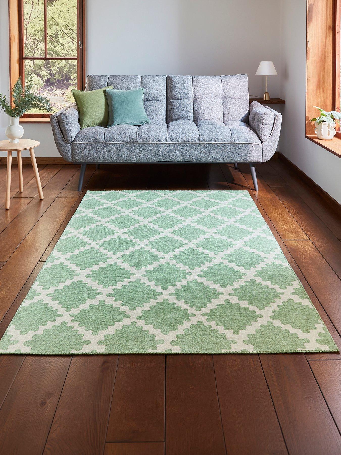 Image 1 of 6 of SCION Scion Swithland Evergreen Rug