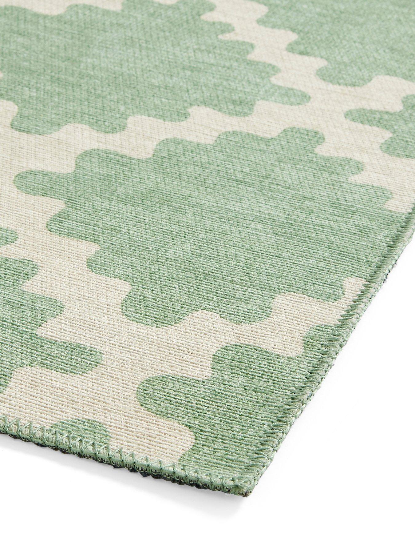 Image 4 of 6 of SCION Scion Swithland Evergreen Rug
