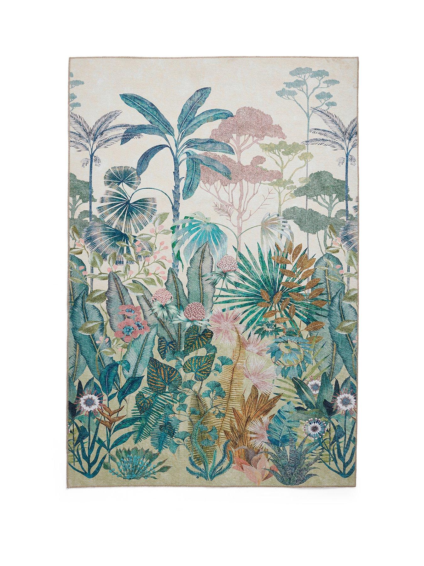 Image 2 of 7 of Harlequin Floreana Bleached Coral Rug