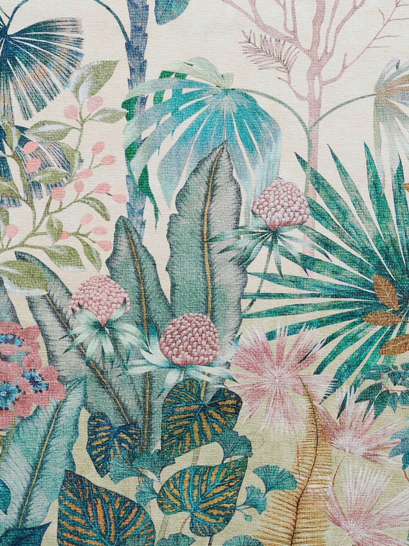 Image 4 of 7 of Harlequin Floreana Bleached Coral Rug