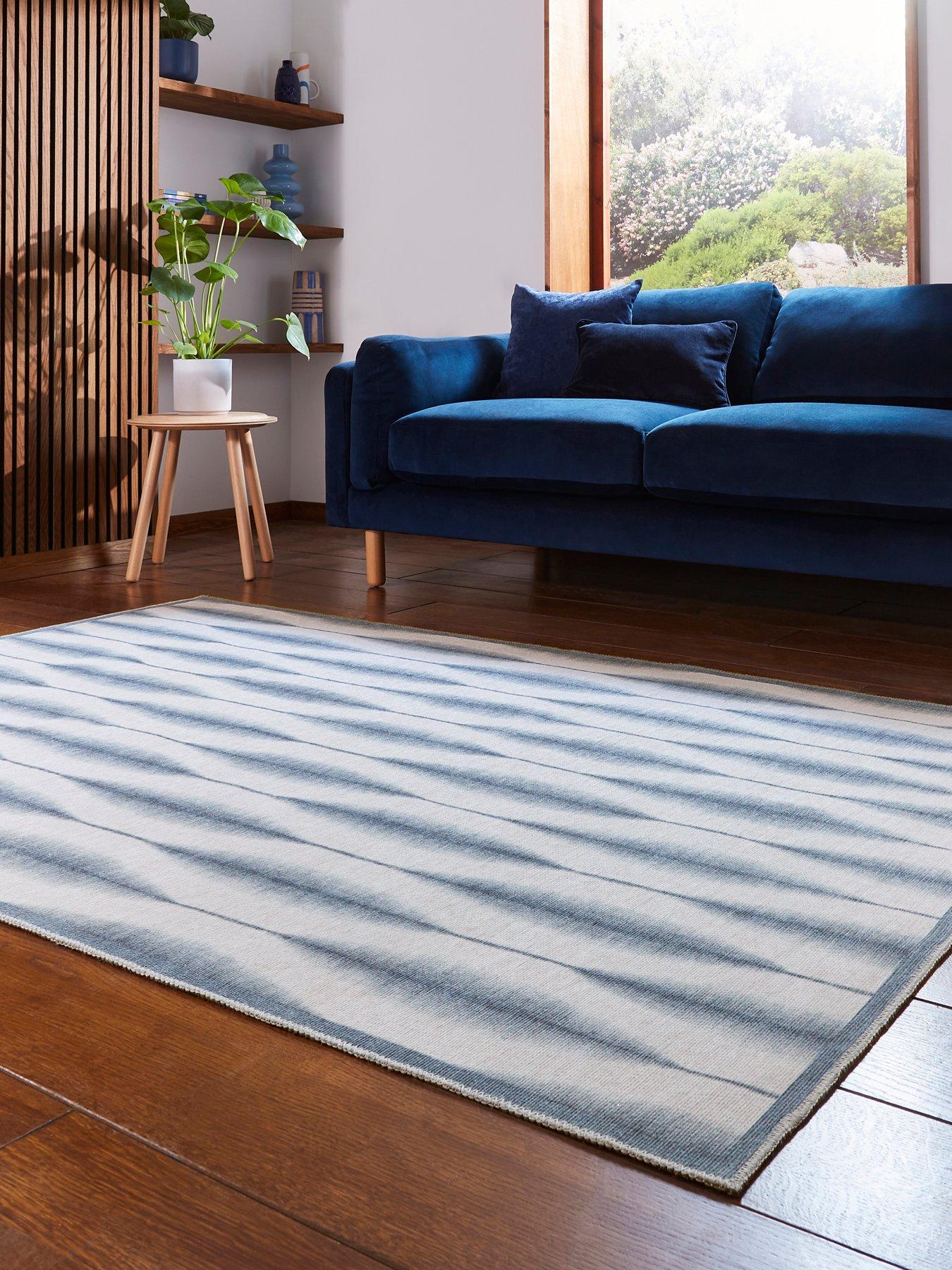 Image 1 of 7 of SCION Kasuri Midnight Rug