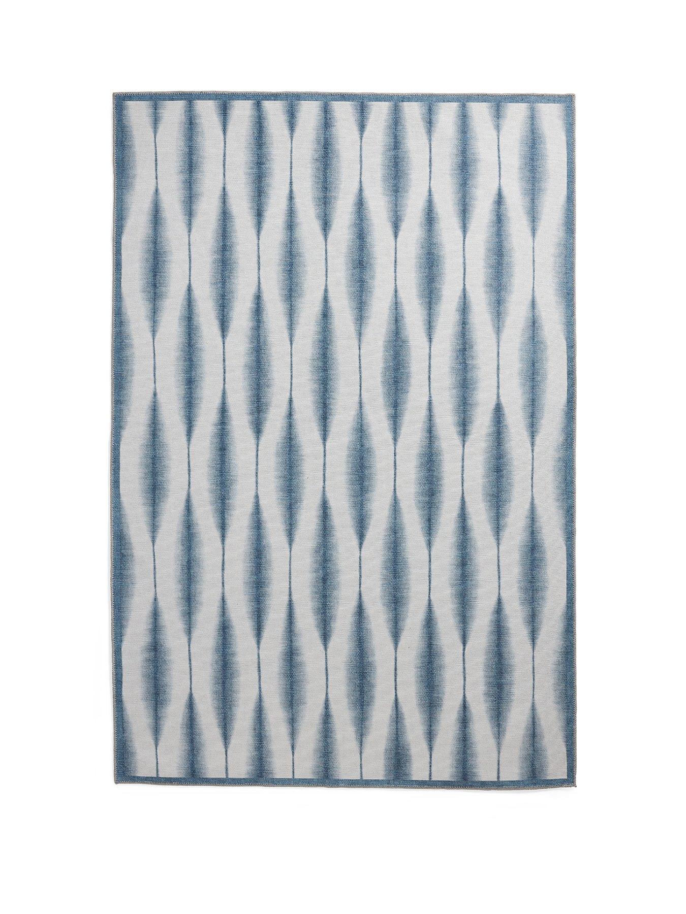 Image 2 of 7 of SCION Kasuri Midnight Rug