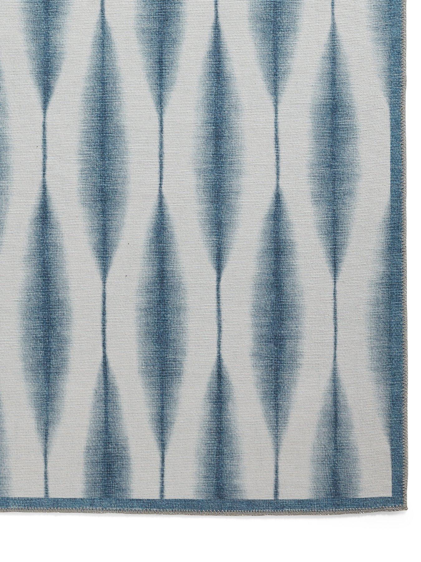 Image 4 of 7 of SCION Kasuri Midnight Rug