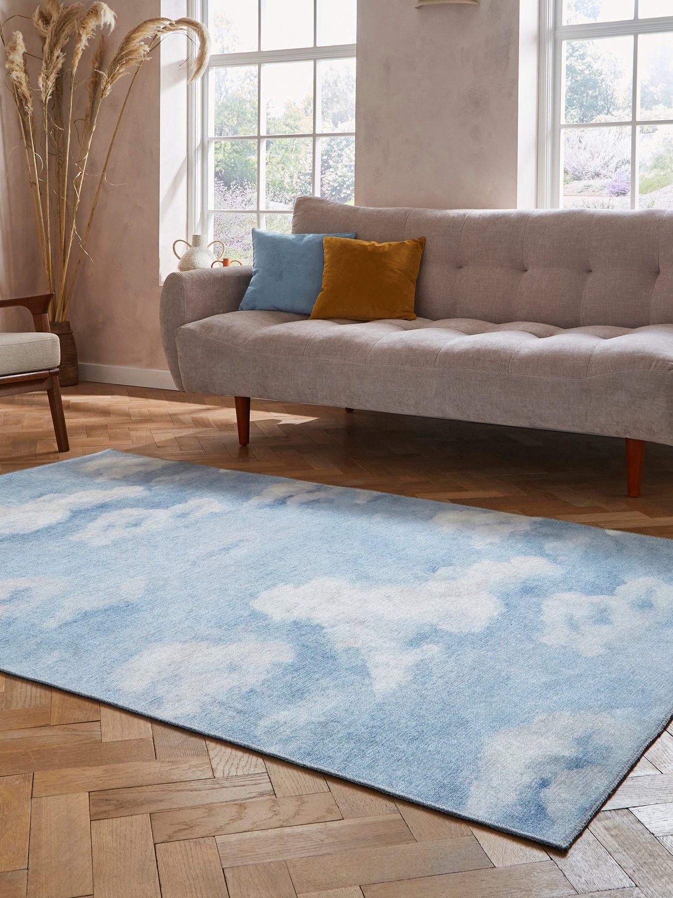 Image 1 of 7 of Harlequin Harlequin Air Sky Blue Rug