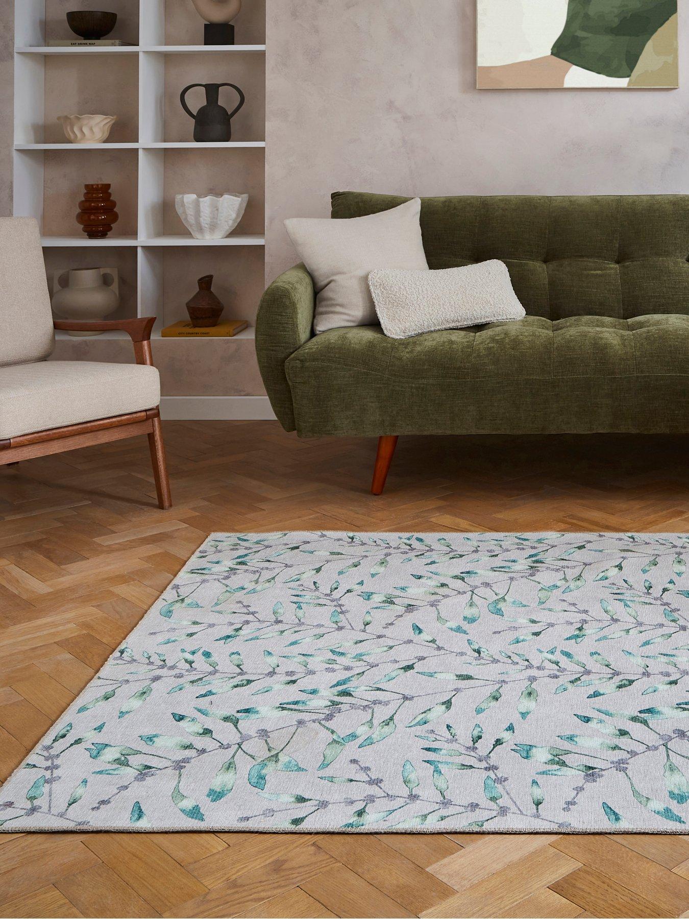 Image 1 of 6 of Harlequin Chaconia Putty Forest  Rug