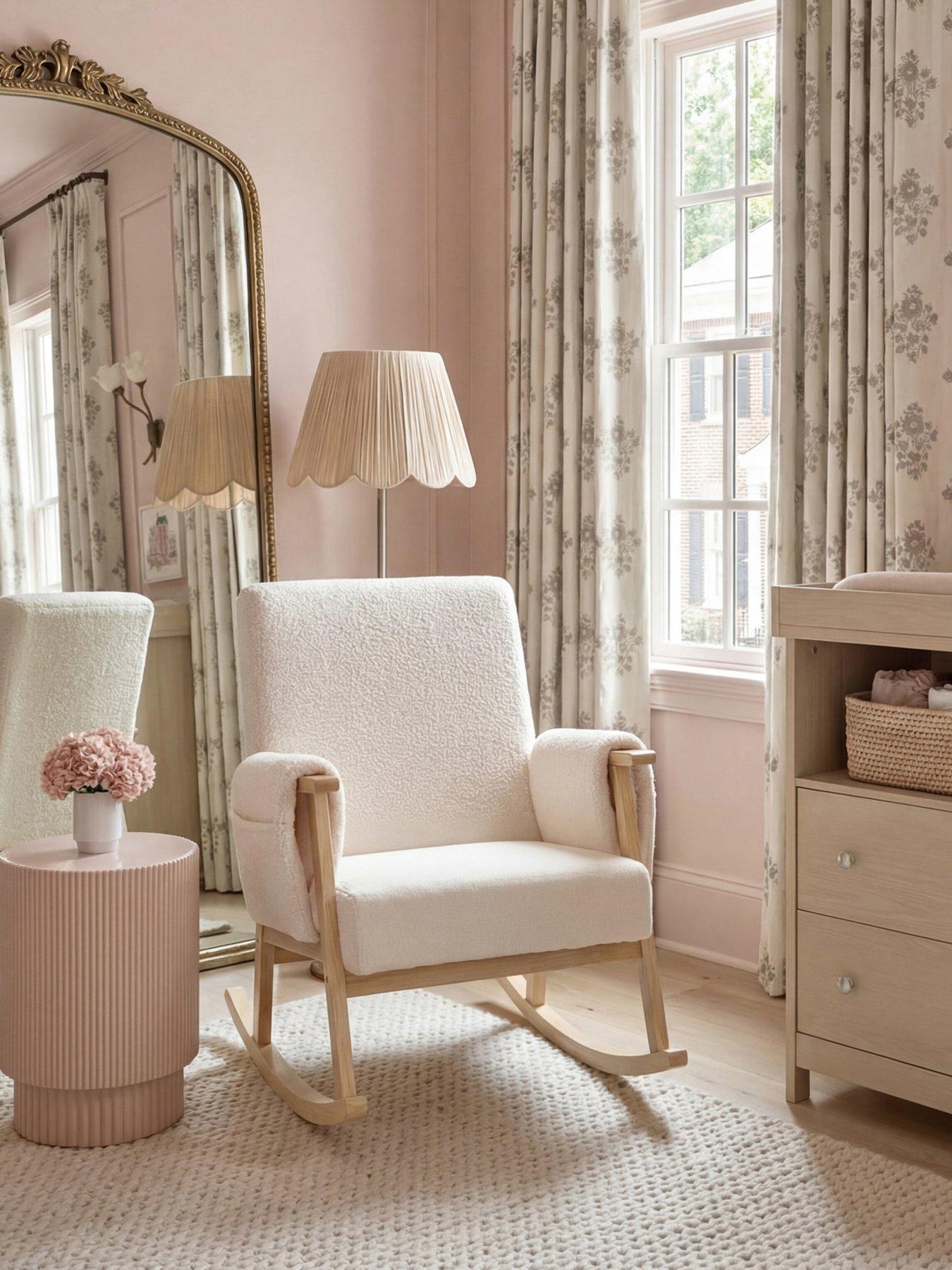 STORYTELLER NURSING CHAIR OFF WHITE TED