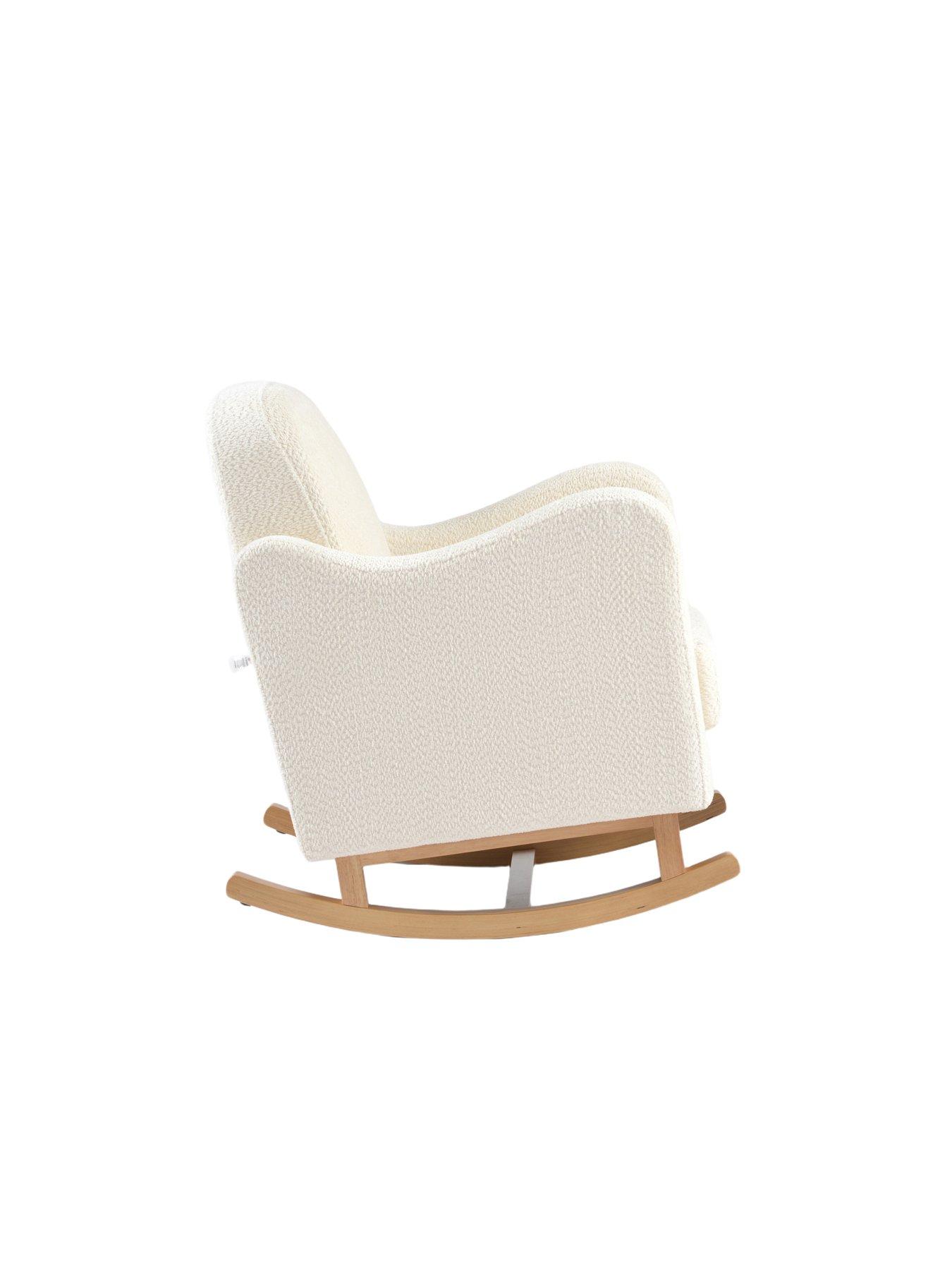 Image 4 of 5 of Bebe & Beyond Soother Nursing Chair Off White Boucle