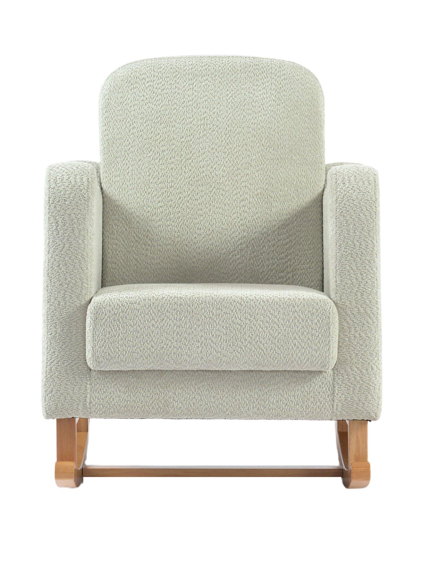 Image 2 of 5 of SOOTHER NURSING CHAIR SAGE BOUCLE
