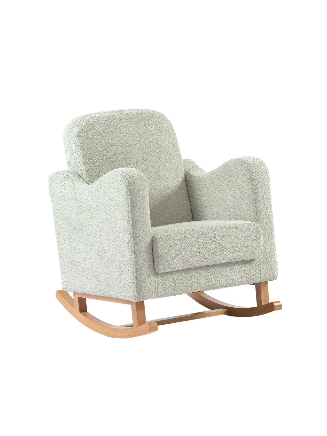 Image 3 of 5 of SOOTHER NURSING CHAIR SAGE BOUCLE