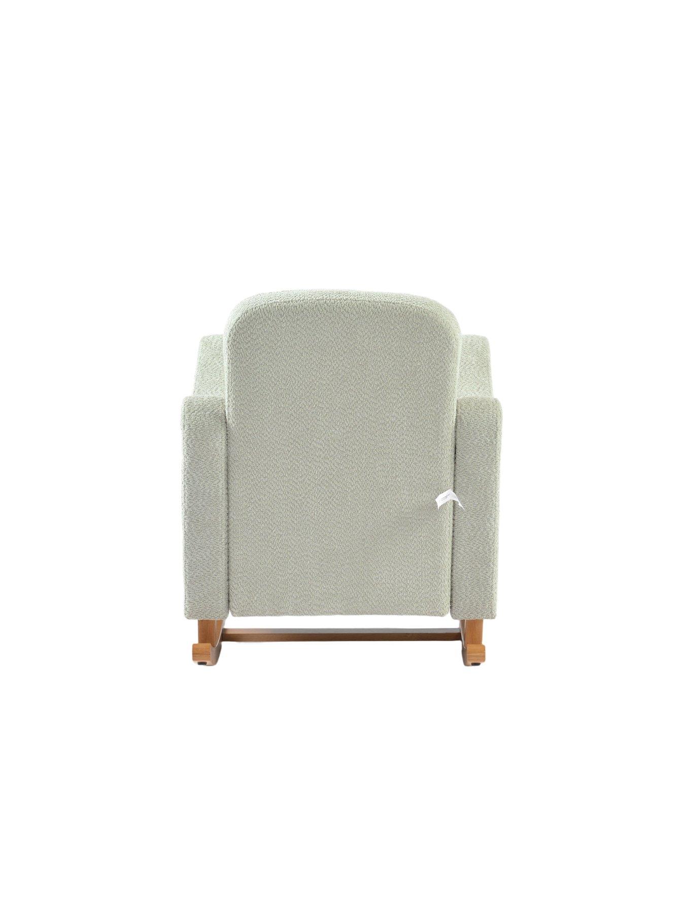 Image 5 of 5 of SOOTHER NURSING CHAIR SAGE BOUCLE