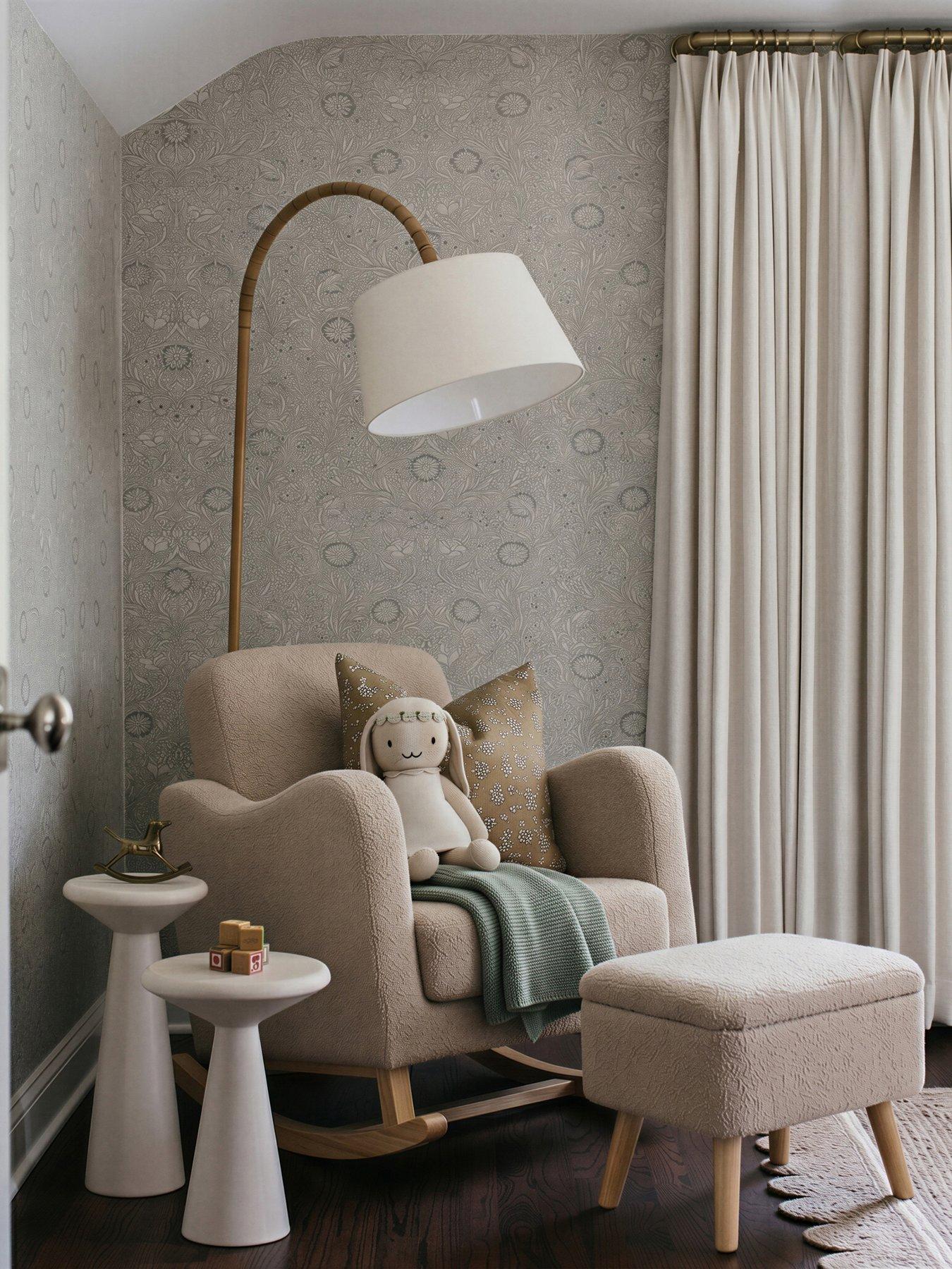 Image 1 of 7 of SOOTHER NURSING CHAIR & STOOL BISCUIT TED