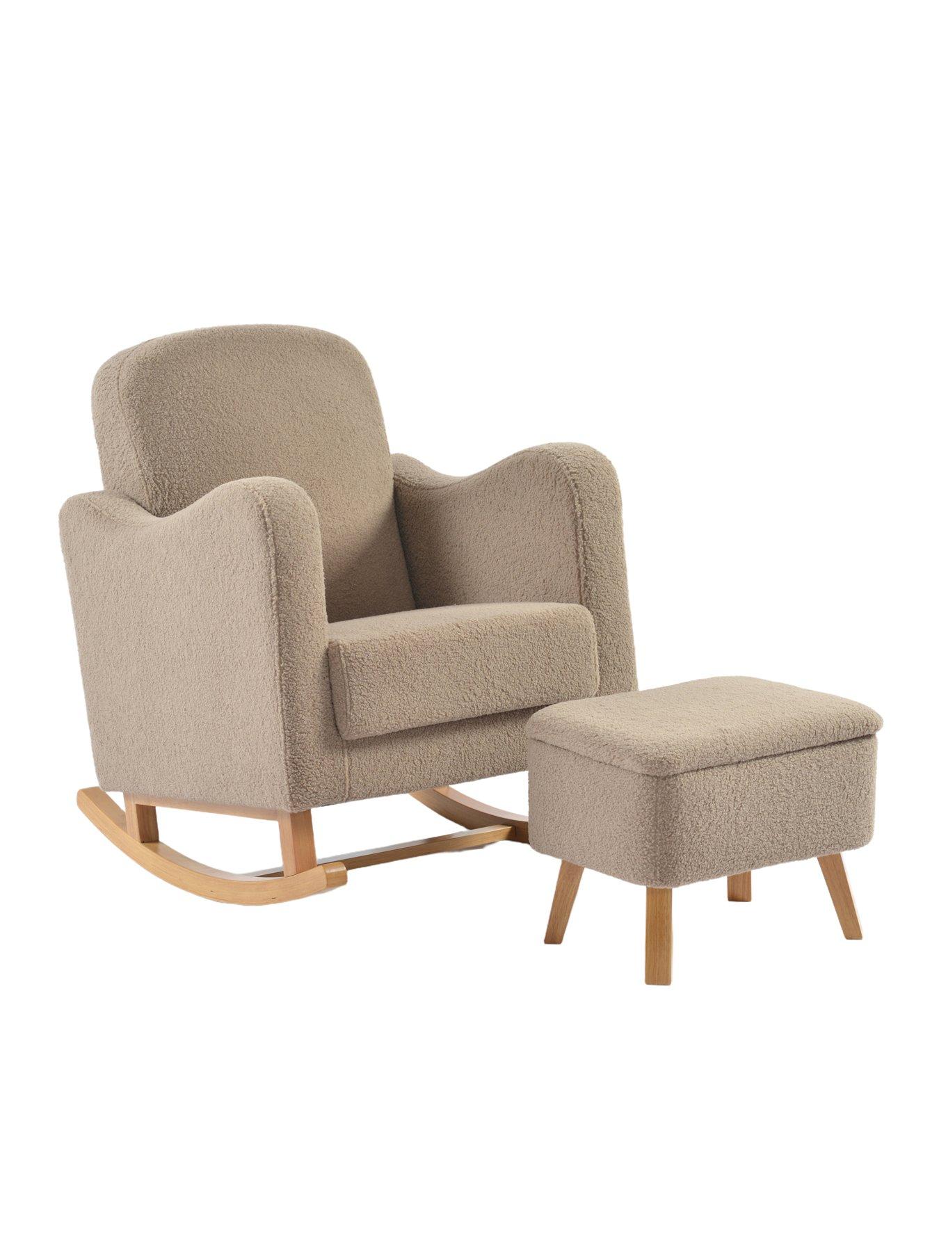 Image 3 of 7 of SOOTHER NURSING CHAIR & STOOL BISCUIT TED