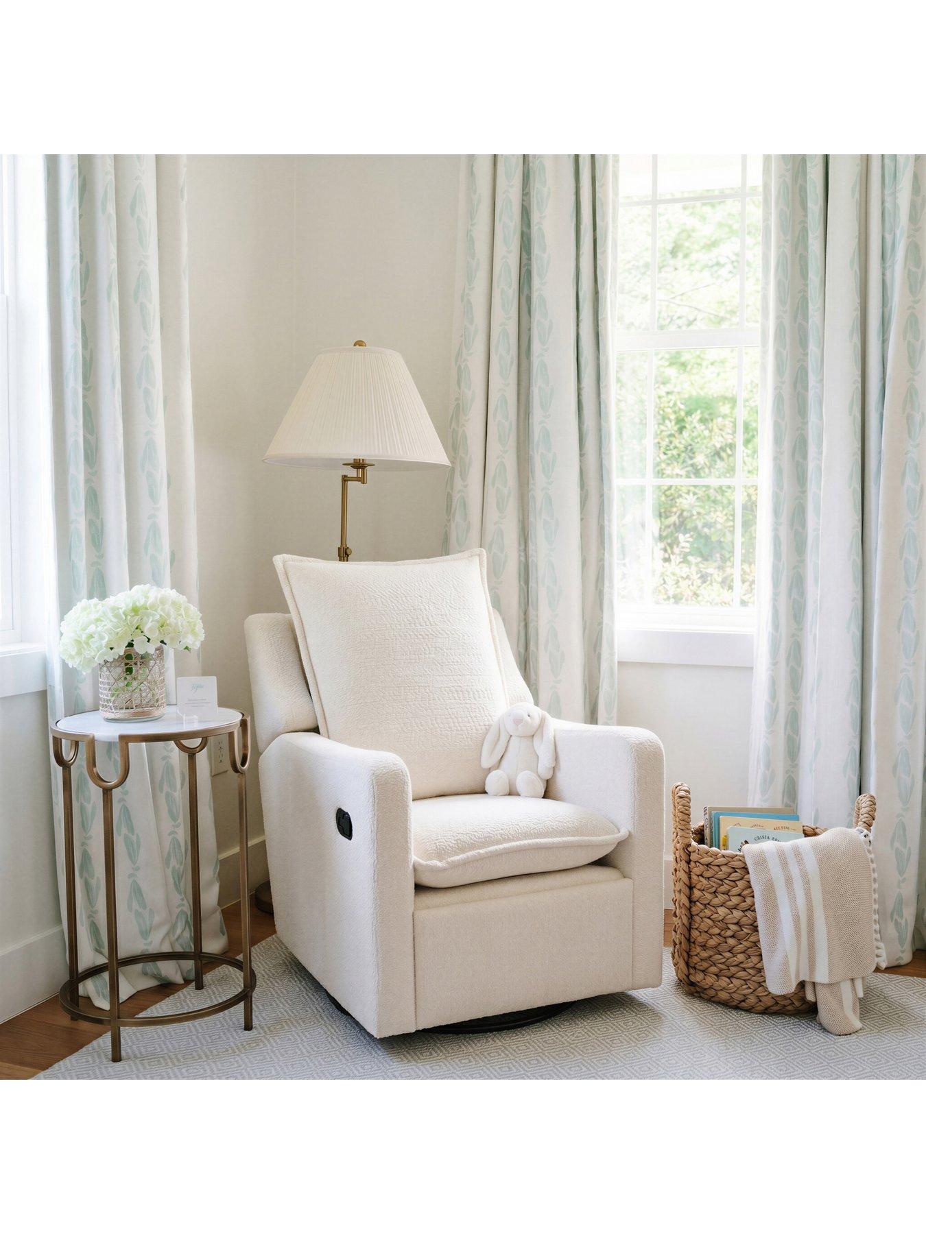 NESTLER NURSING CHAIR OFF WHITE BOUCLE