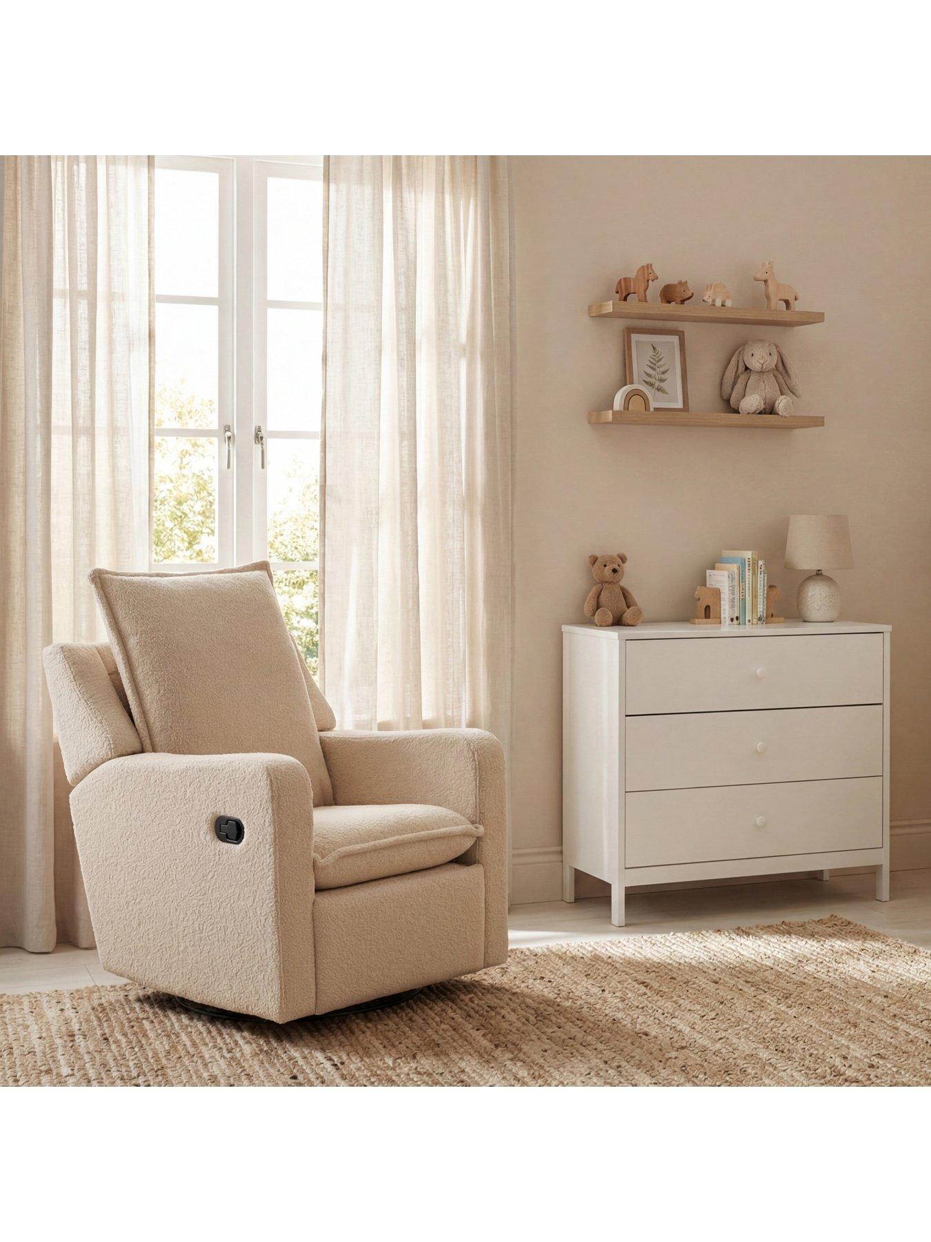Image 1 of 7 of NESTLER NURSING CHAIR OAT TED