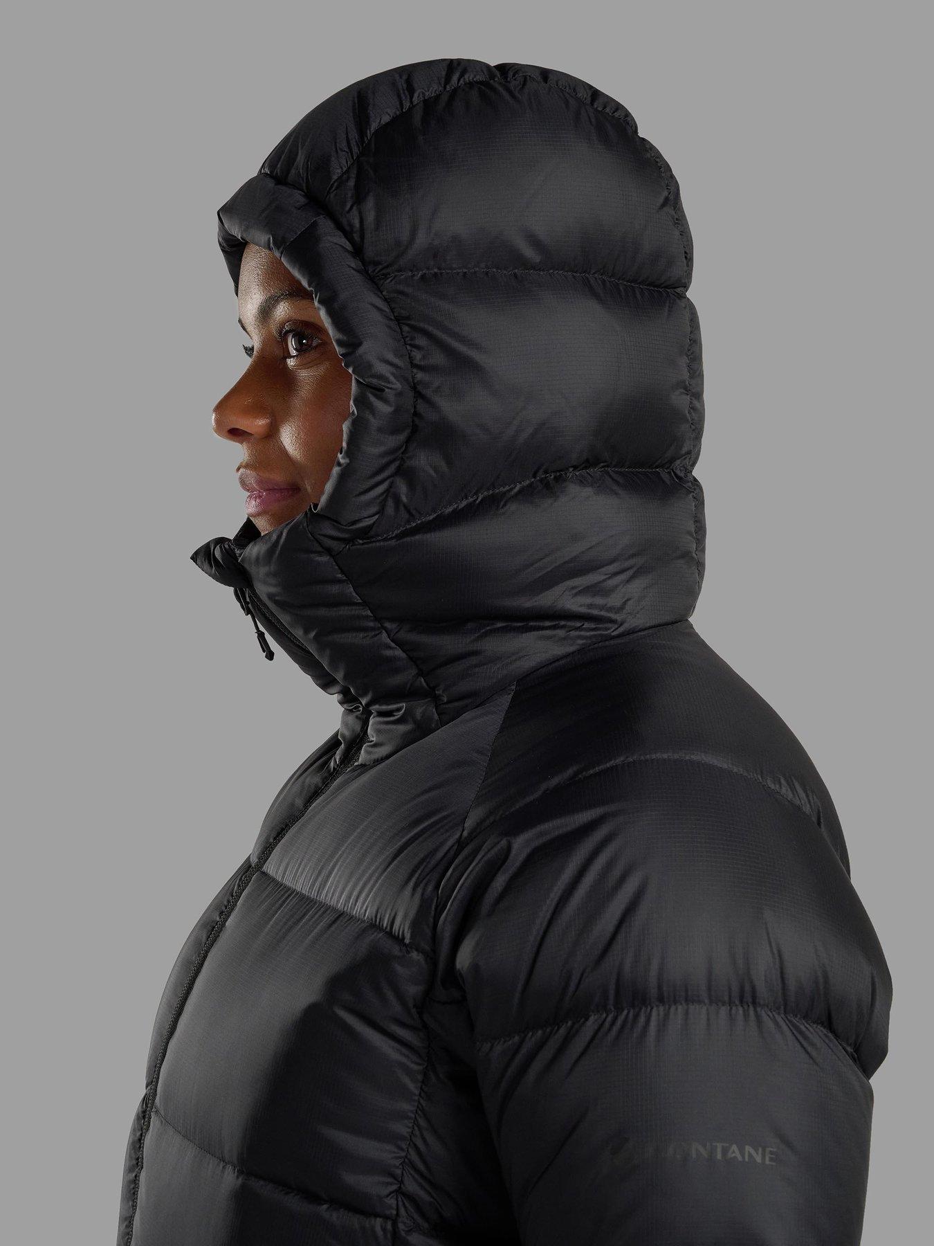 Image 7 of 7 of Montane Womens Polaron Xt Hooded Insulated Jacket - Black