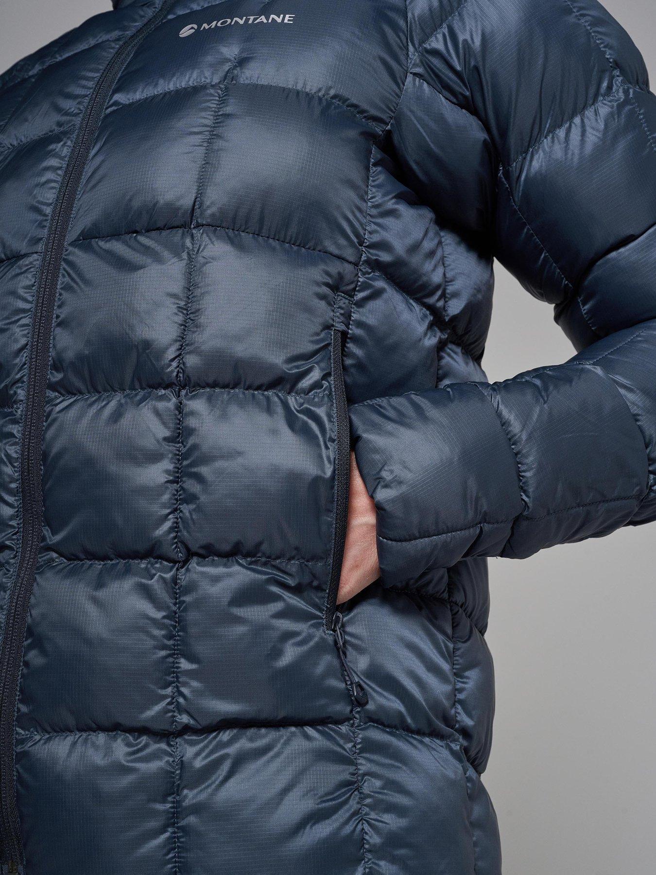 Image 4 of 7 of Montane Womens Icarus 3.0 Hooded Insulated Jacket - Navy