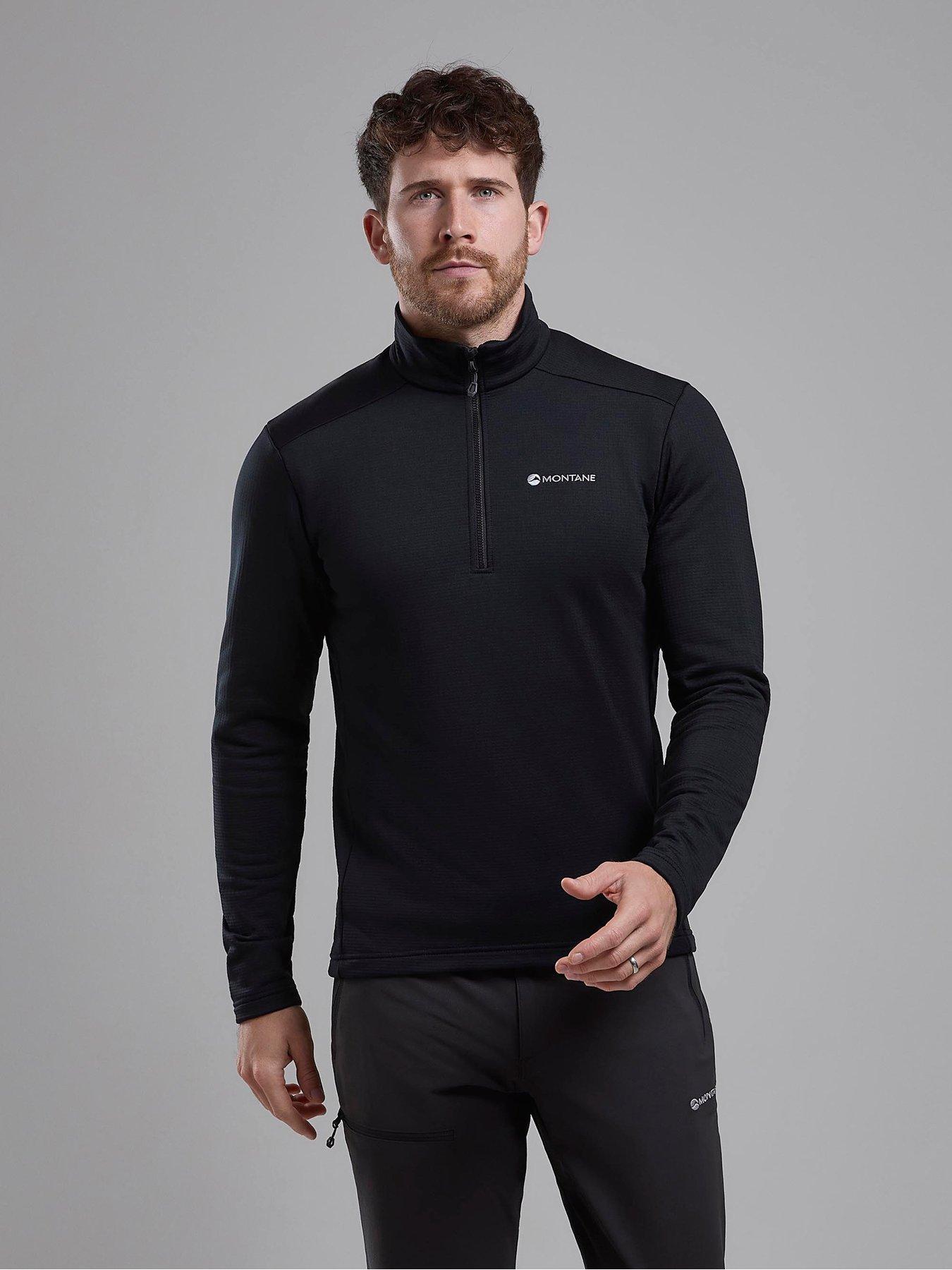 Montane Mens Protium Pull On Fleece - Black