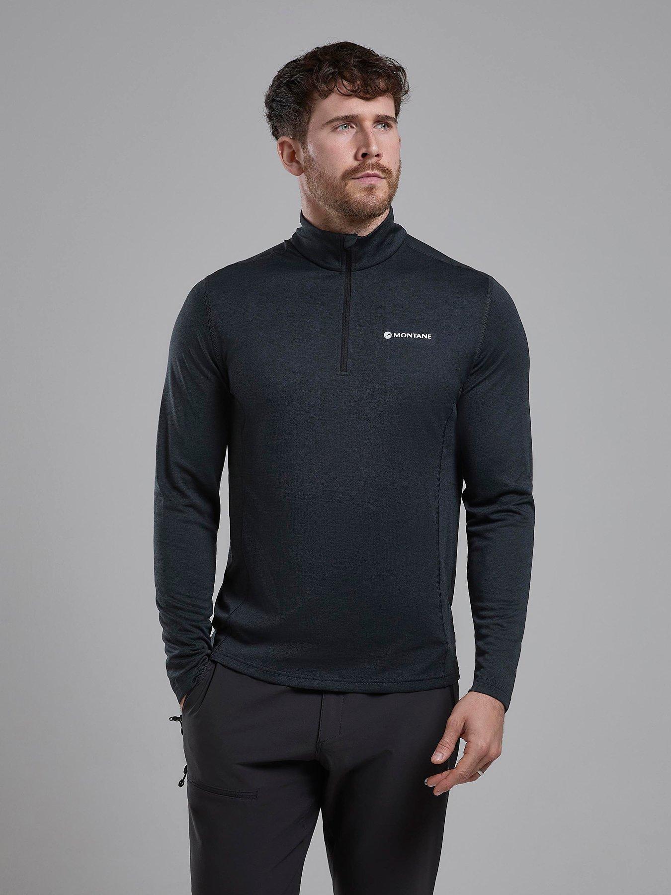 Montane Mens Dart 1/4 Zip Top - Black
