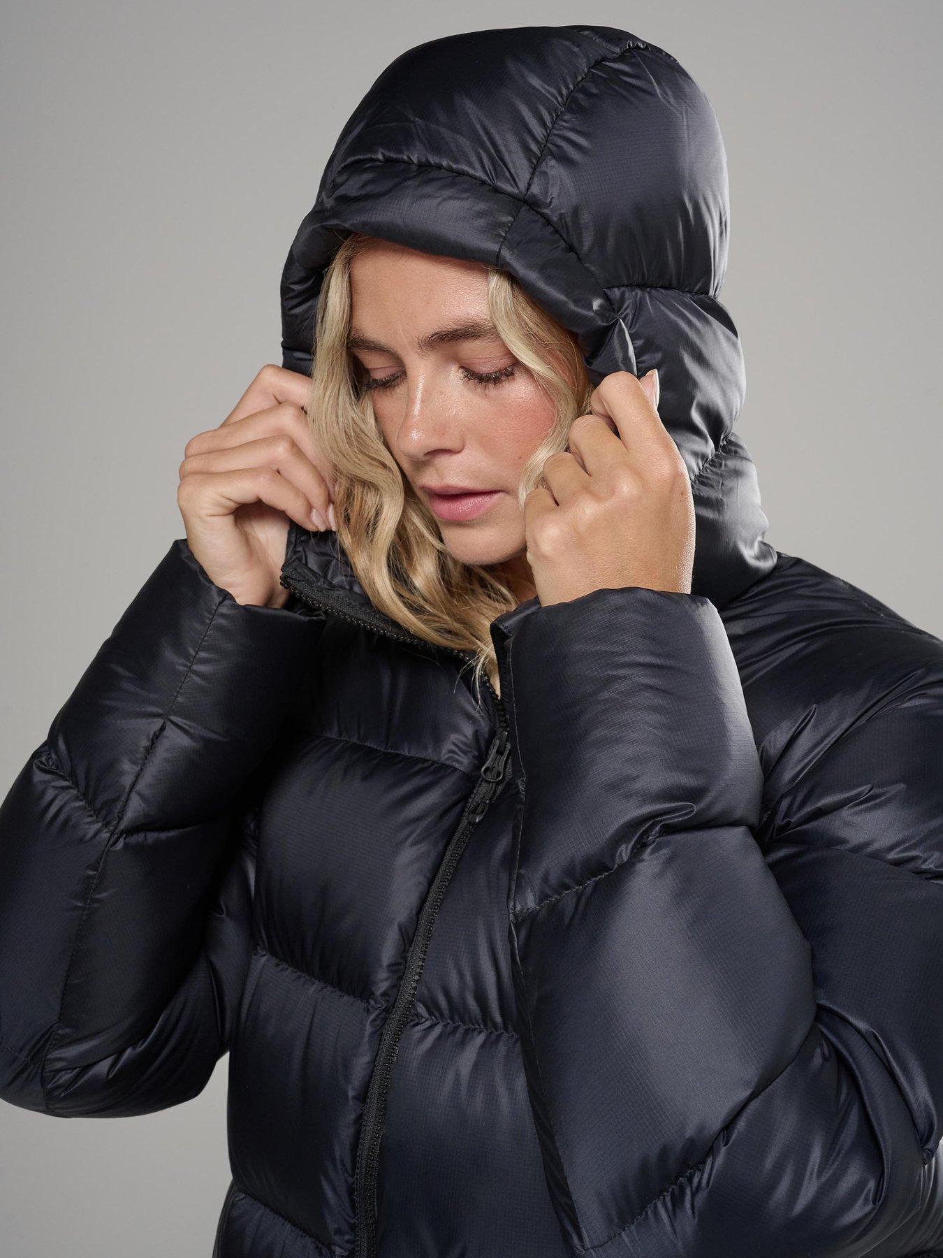 Image 5 of 7 of Montane Womens Thaw Hooded Insulated Jacket - Black