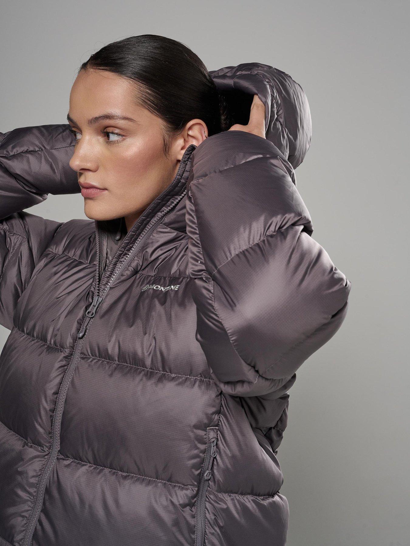 Image 6 of 7 of Montane Womens Thaw Hooded Insulated Jacket - Purple/grey