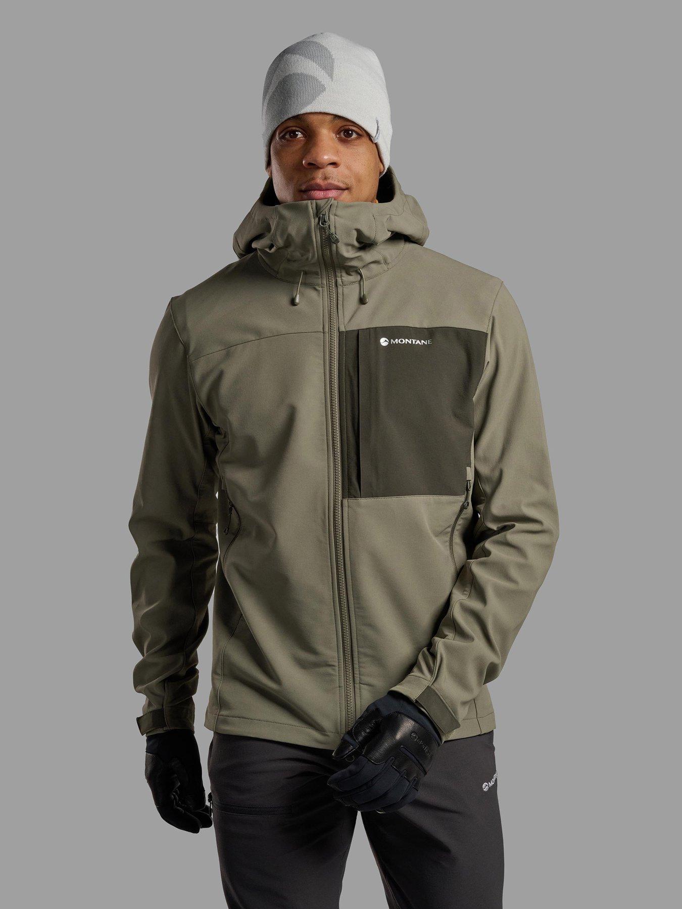 Montane Mens Tenacity Xt Hooded Shell Jacket - Khaki