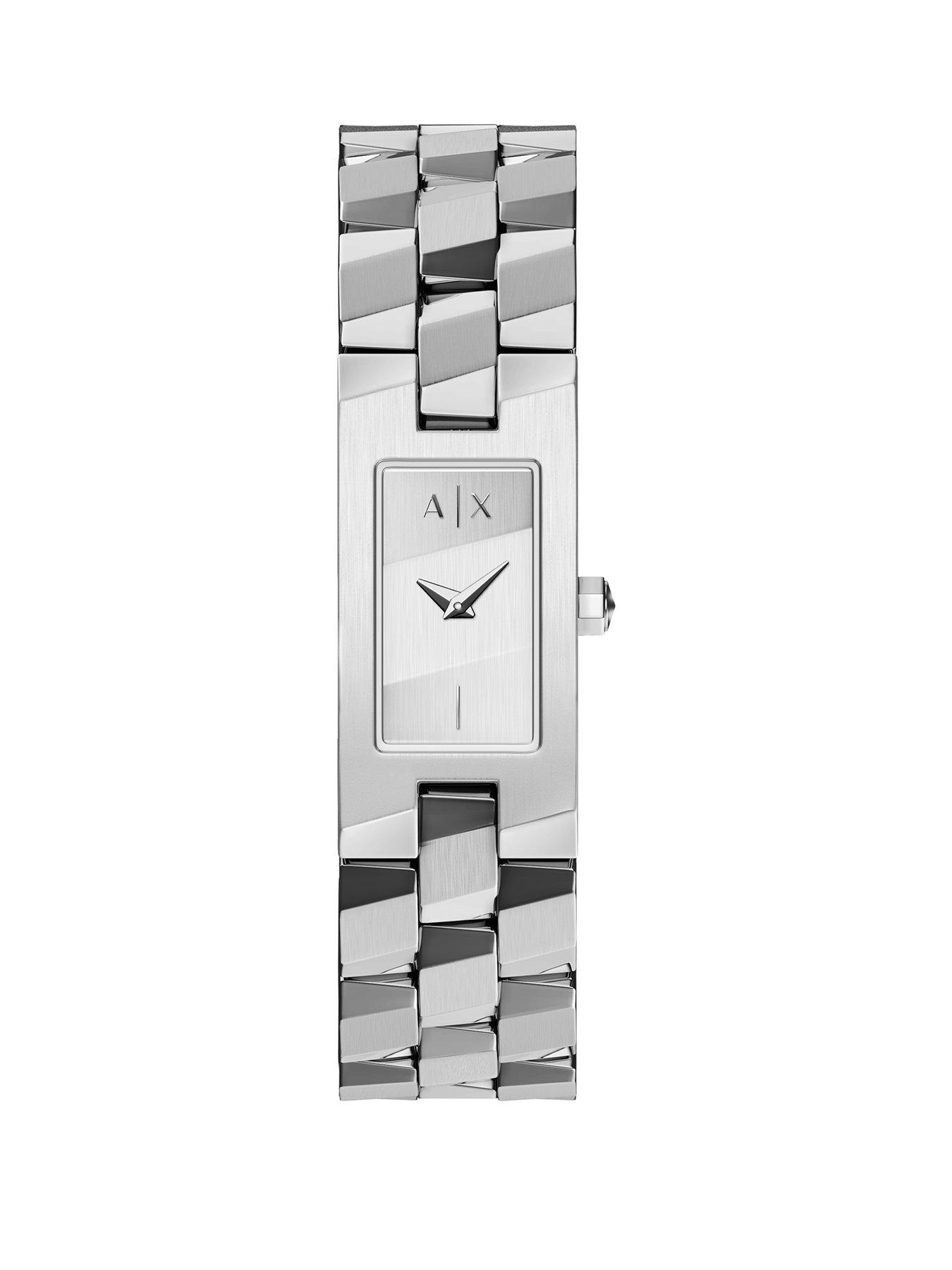 Image 1 of 7 of Armani Exchange Women's Two-Hand Stainless Steel Watch, AX4700