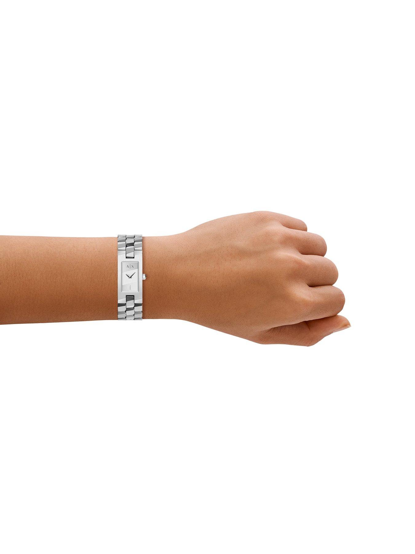 Image 3 of 7 of Armani Exchange Women's Two-Hand Stainless Steel Watch, AX4700