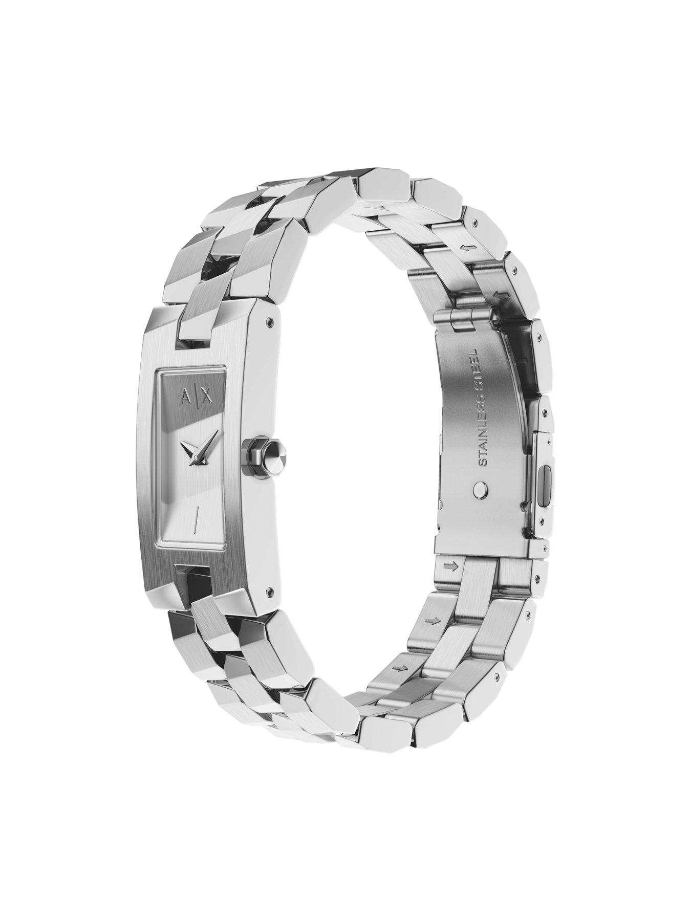 Image 6 of 7 of Armani Exchange Women's Two-Hand Stainless Steel Watch, AX4700