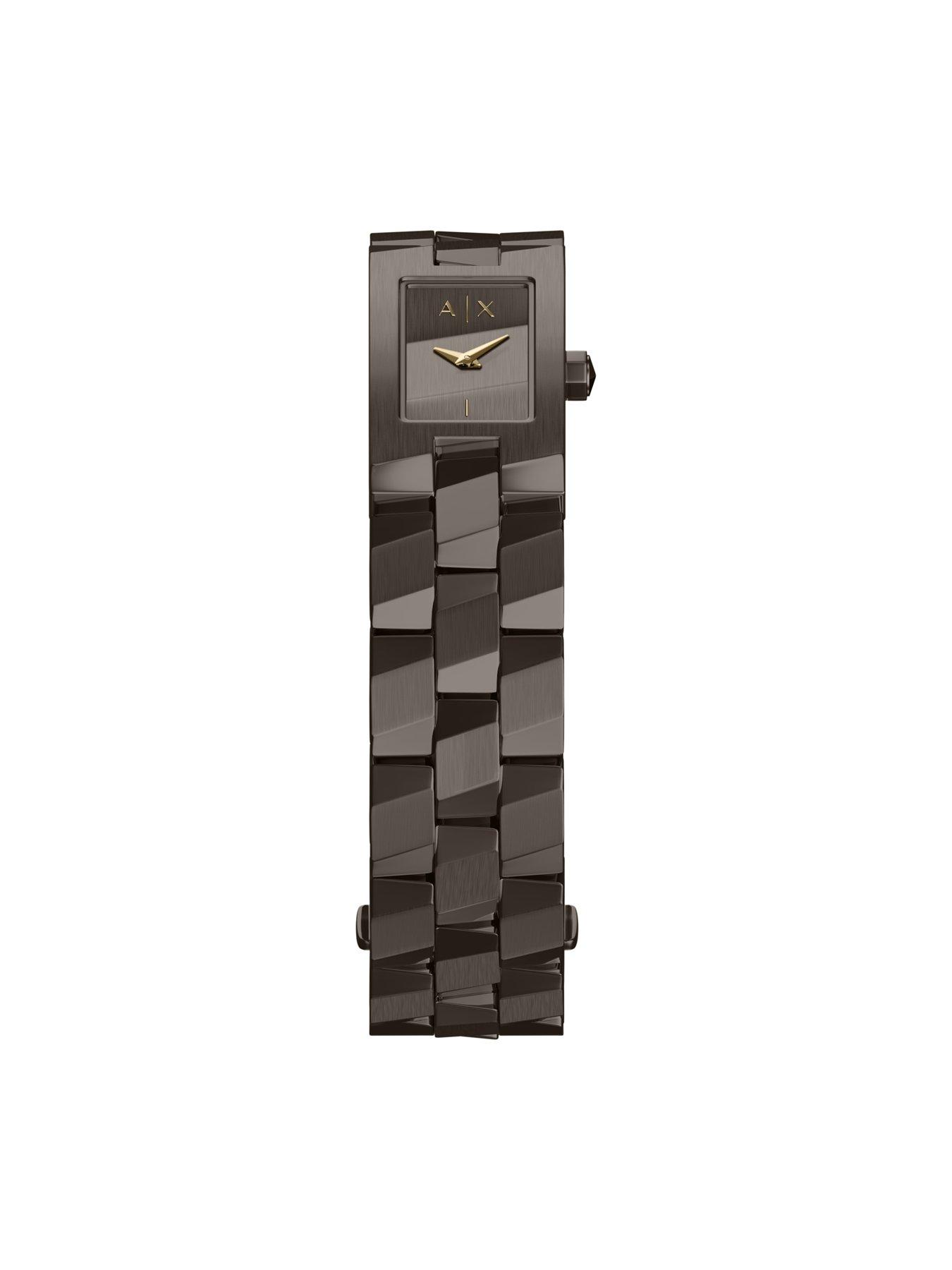Image 5 of 7 of Armani Exchange Women's Two-Hand Brown Stainless Steel Watch, AX4703