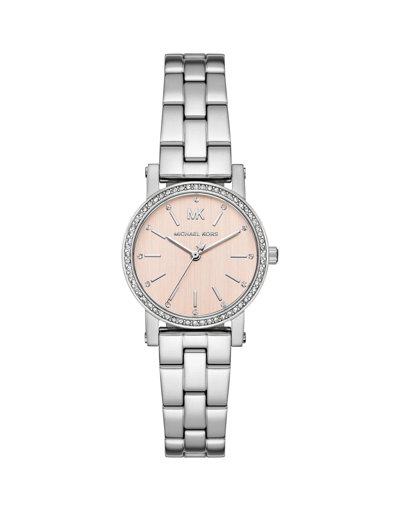 Michael Kors Michael Kors Women's Corey Three-Hand Stainless Steel Watch, MK7667