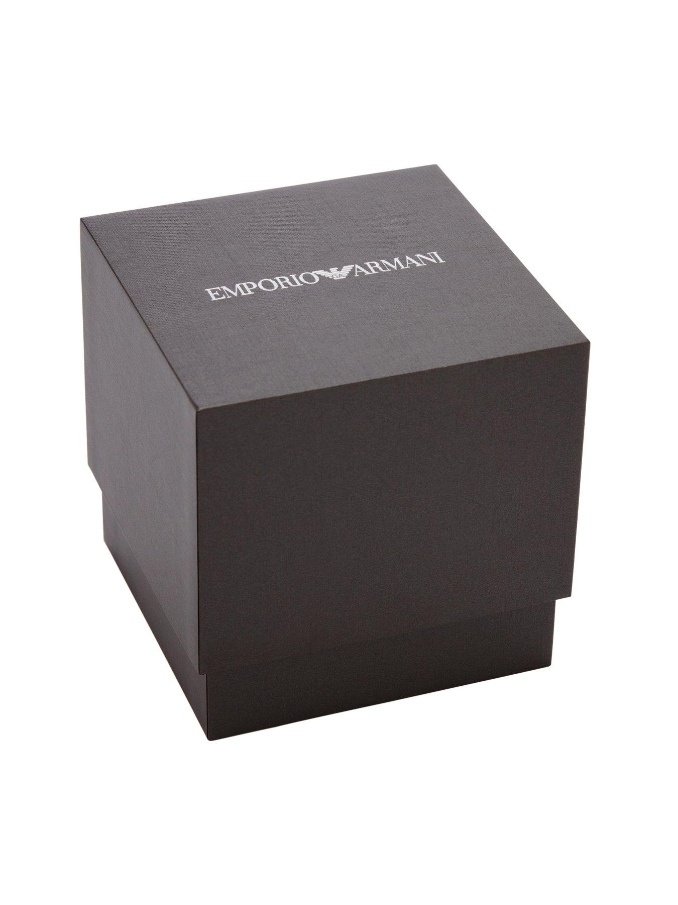 Image 7 of 7 of Emporio Armani Two-Hand Gold-Tone Stainless Steel Watch