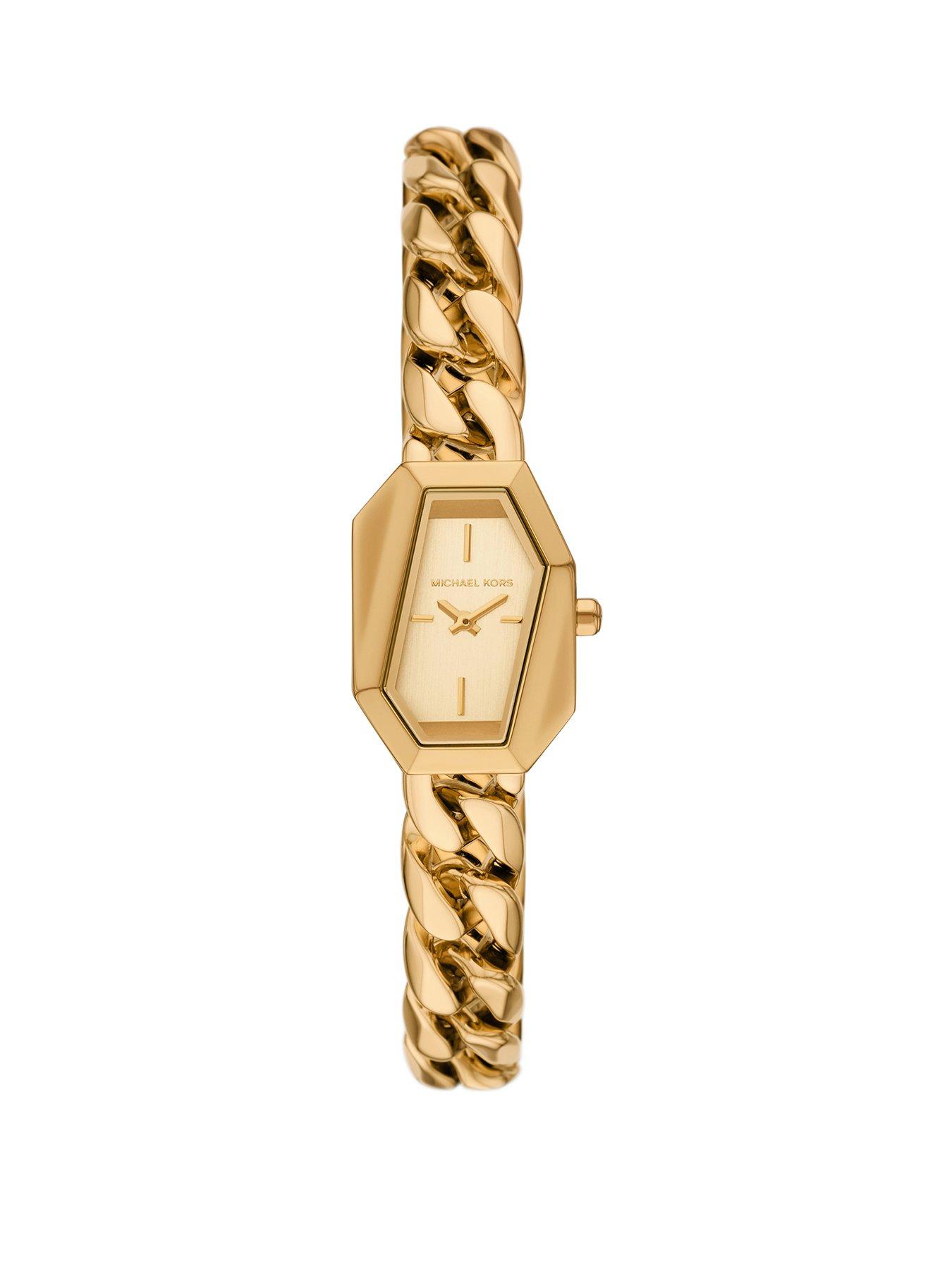 Michael Kors Michael Kors Women's Suri Two-Hand Gold-Tone Stainless Steel Watch, MK7615