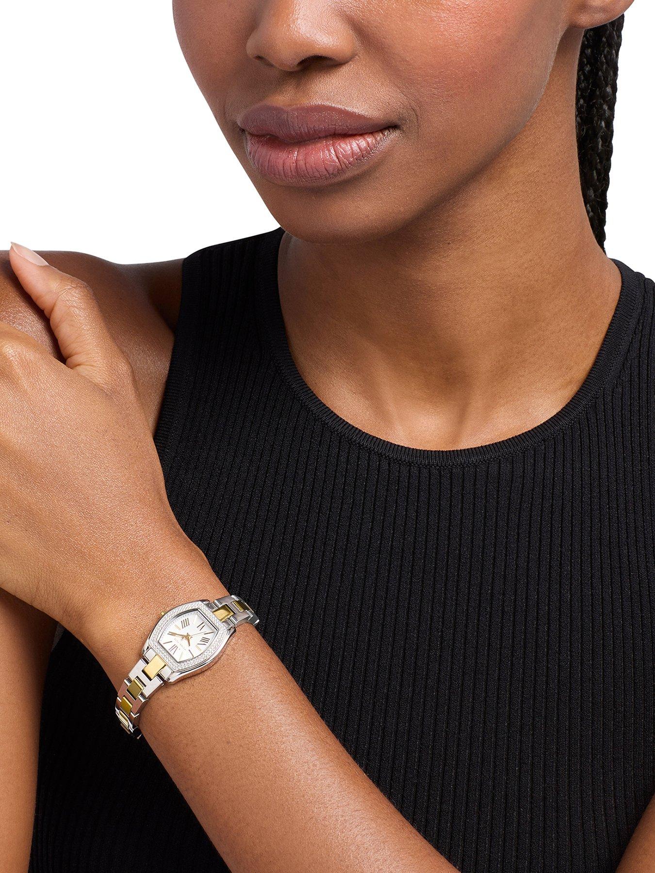 Image 1 of 6 of Michael Kors Michael Kors Women's Chelsea Three-Hand Two-Tone Stainless Steel Watch, MK7620