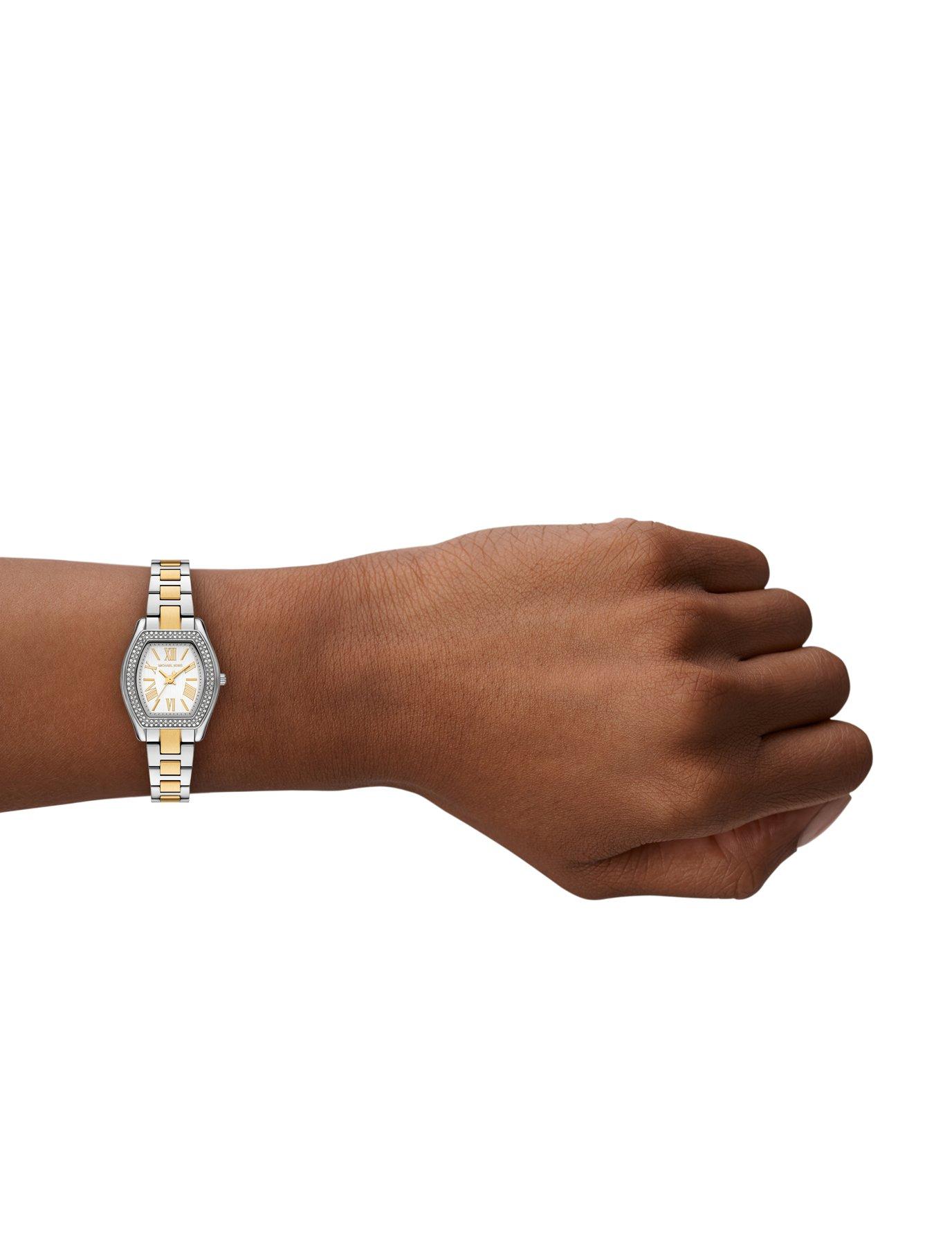 Image 3 of 6 of Michael Kors Michael Kors Women's Chelsea Three-Hand Two-Tone Stainless Steel Watch, MK7620