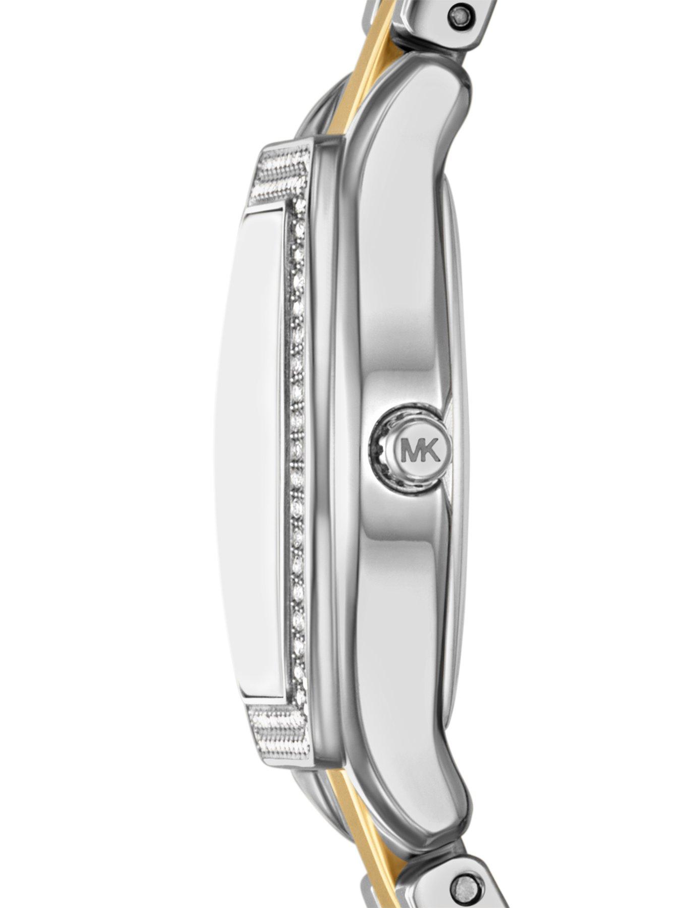 Image 4 of 6 of Michael Kors Michael Kors Women's Chelsea Three-Hand Two-Tone Stainless Steel Watch, MK7620