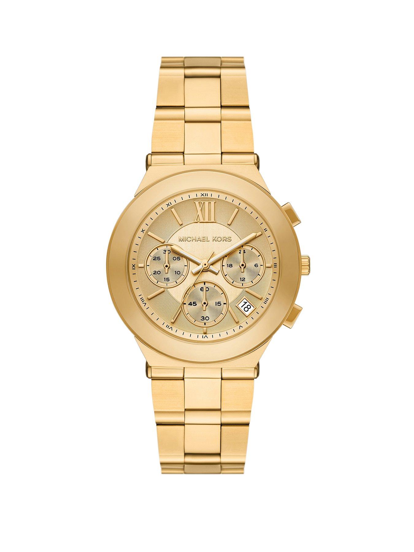 Michael Kors Michael Kors Women's Billie Chronograph Gold-Tone Stainless Steel Watch, MK7603
