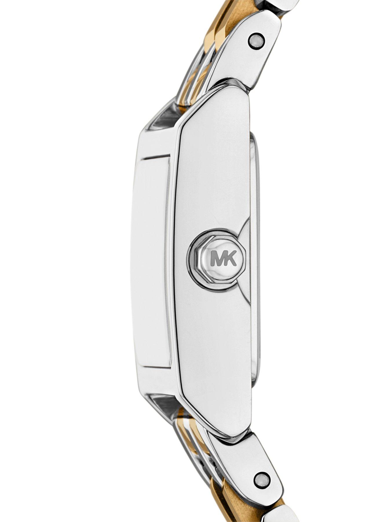 Image 4 of 6 of Michael Kors Georgie Two-Hand Two-Tone Stainless Steel Watch