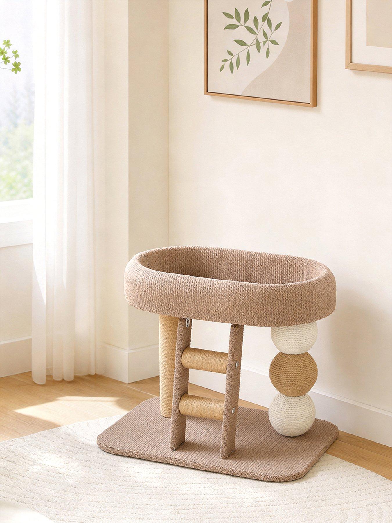 Image 1 of 7 of Living and Home Cat Tree with Cat Perch and Scratching Posts