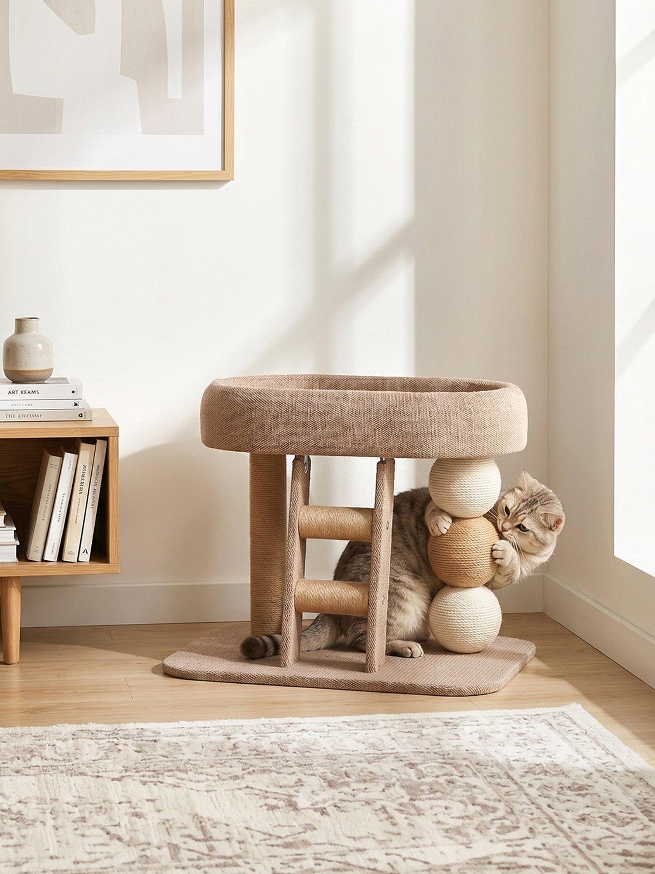 Image 4 of 7 of Living and Home Cat Tree with Cat Perch and Scratching Posts