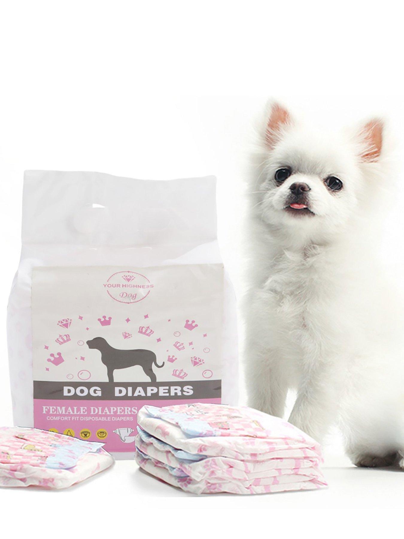 Living And Home 30Pcs All-Absorb Disposable Female Dog Diapers Xs - Extra Large in One Colour