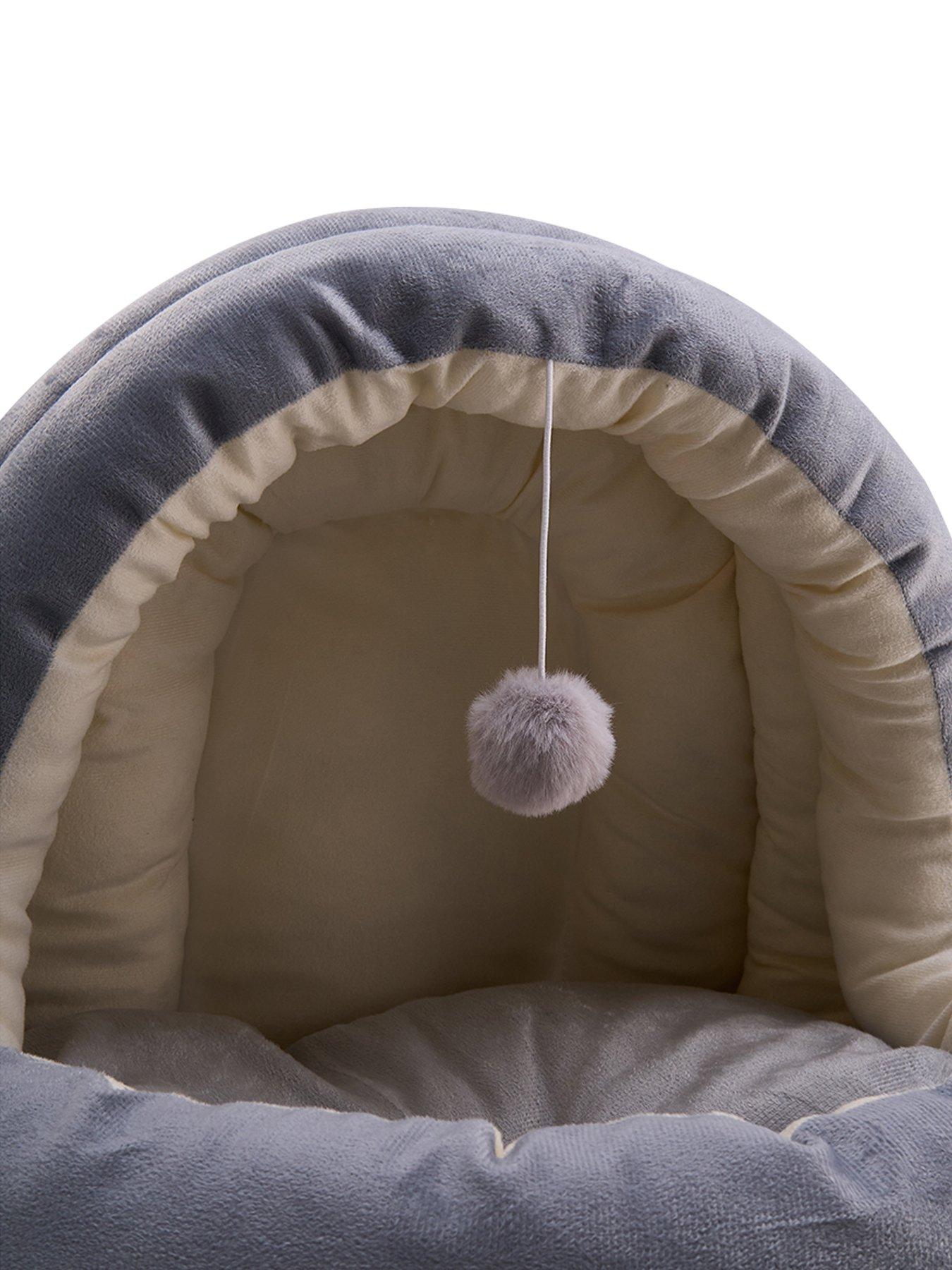 Image 6 of 7 of Living and Home Removable Washable Yurt-style Cat Bed