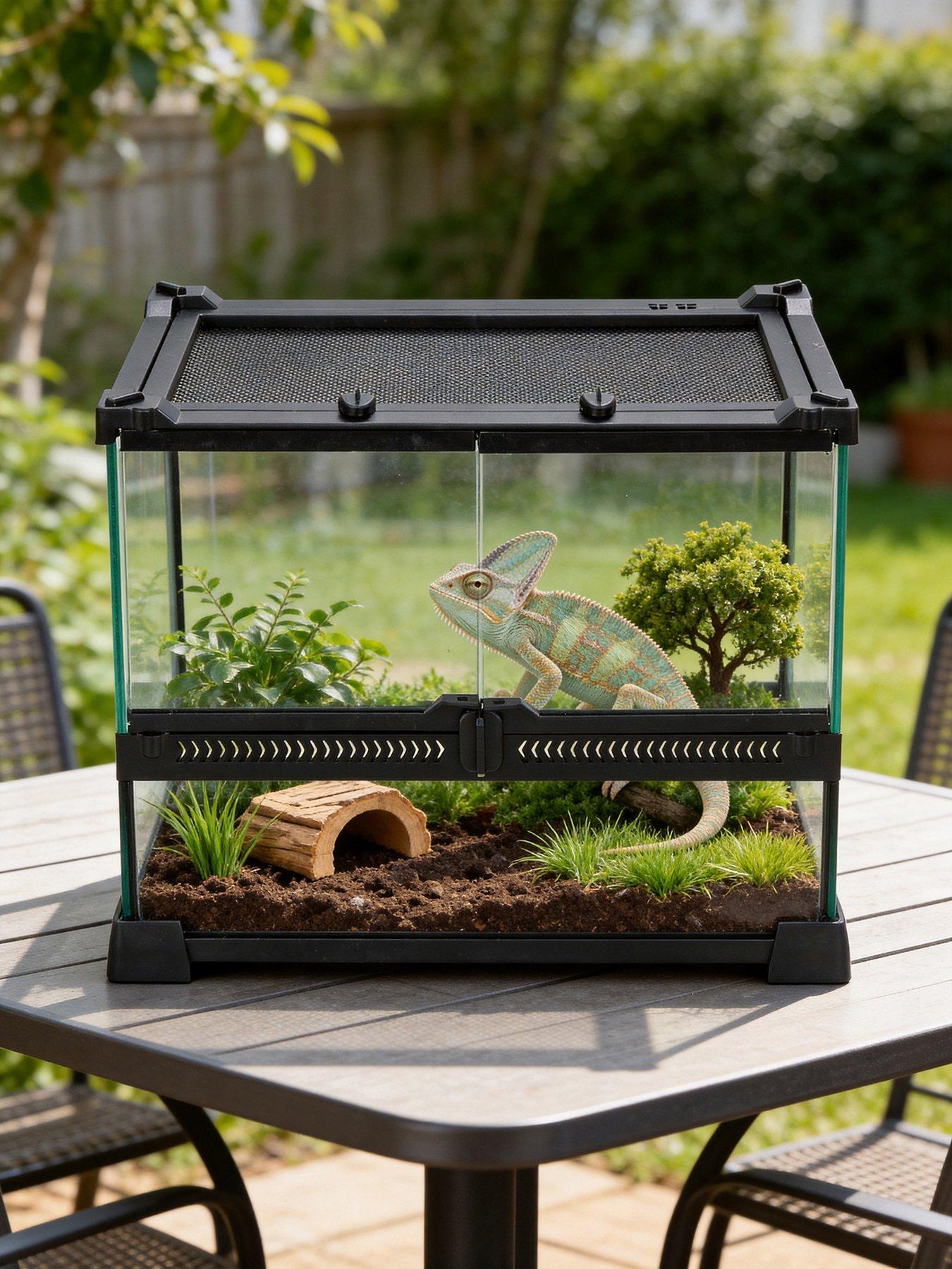 Living And Home Reptile And Amphibian Ecological Tanks Rainforest Tanks in One Colour
