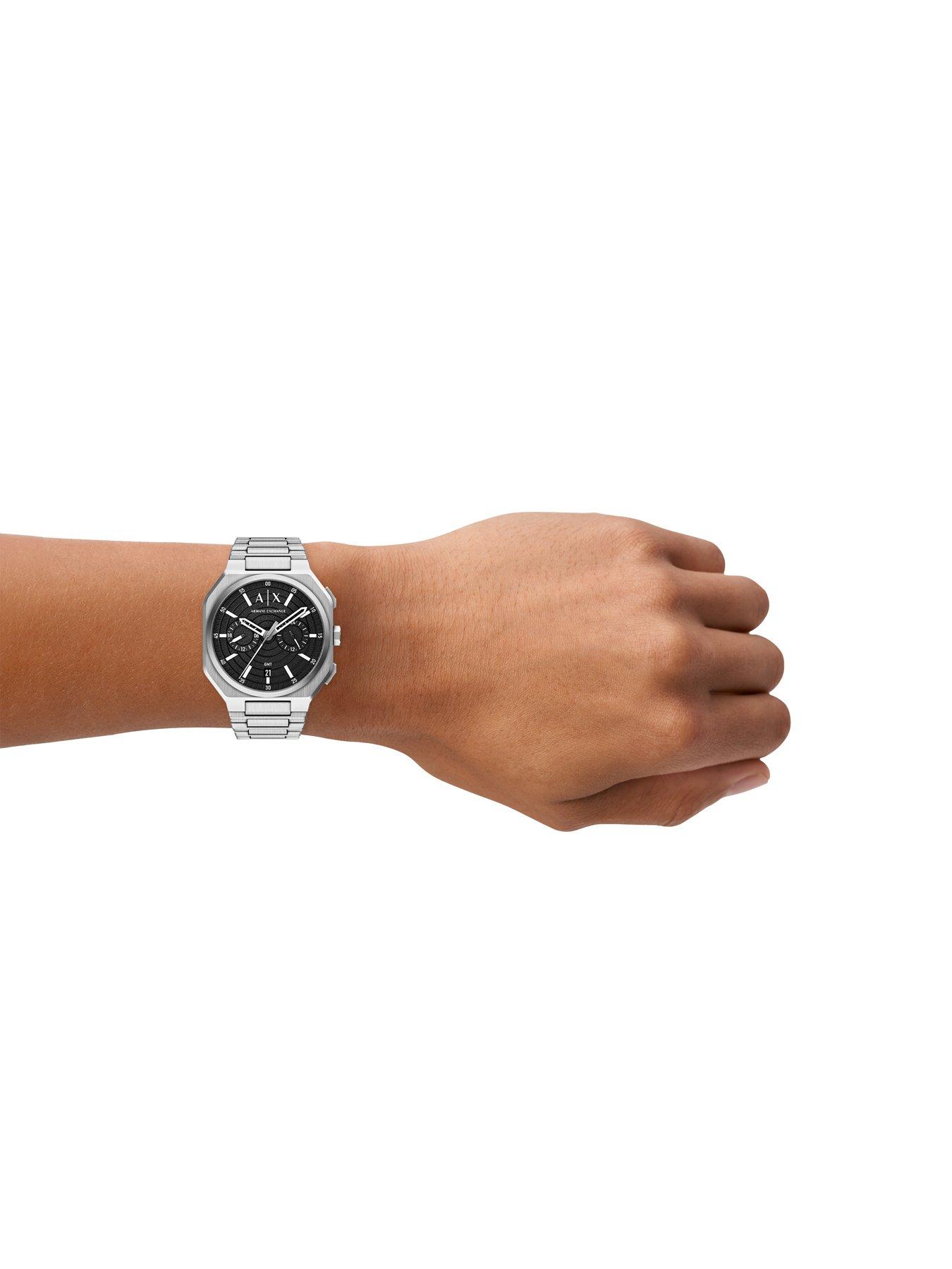 Image 3 of 7 of Armani Exchange Bass Dual-Time Watch